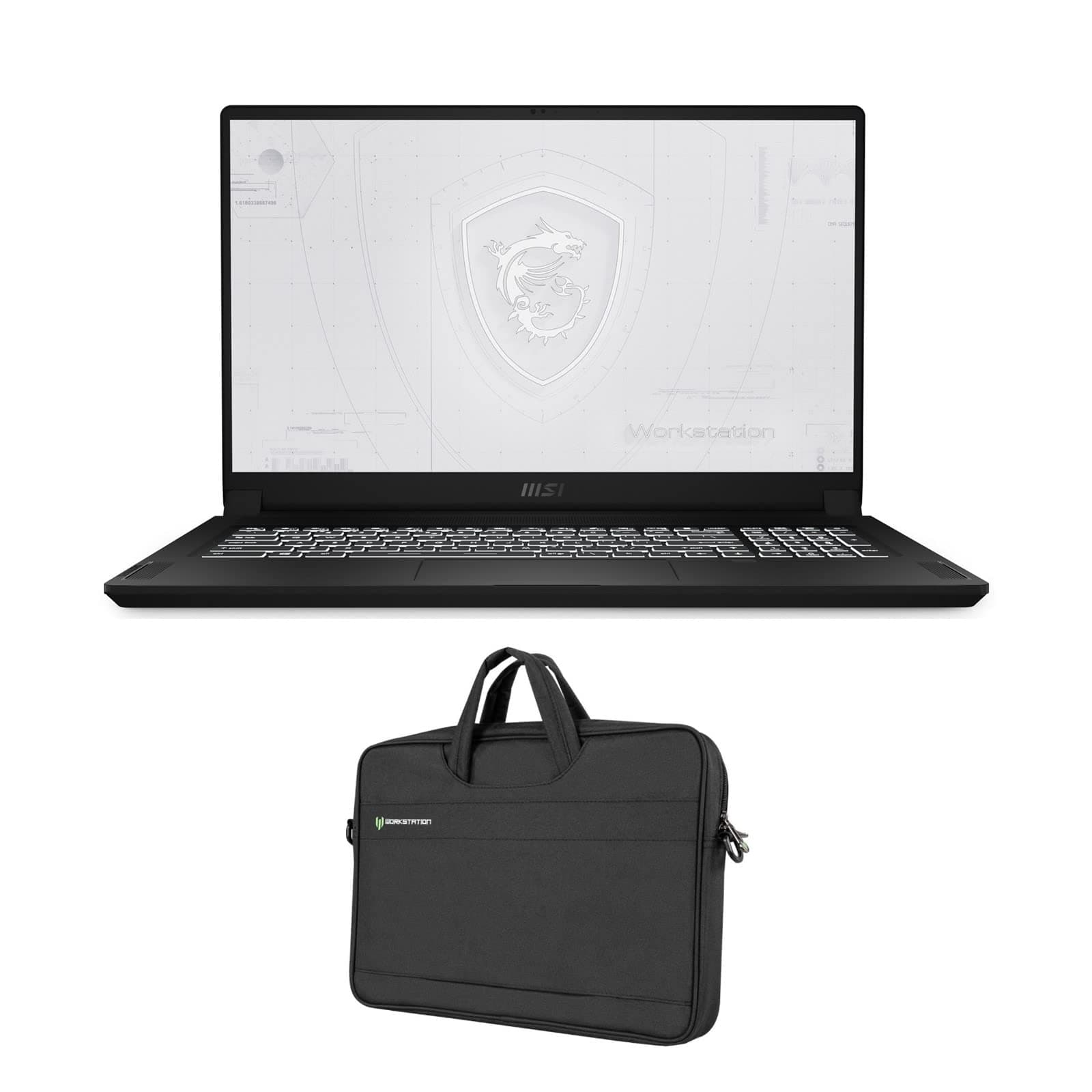 2021 MSI WS76 11UK-469 Mobile Workstation Laptop (i9-11900H, 64GB RAM, 2X 1TB NVMe SSD, Quadro RTX A3000 6GB, 17.3" FHD, Windows 10 Pro) 3D Professional Notebook Computer