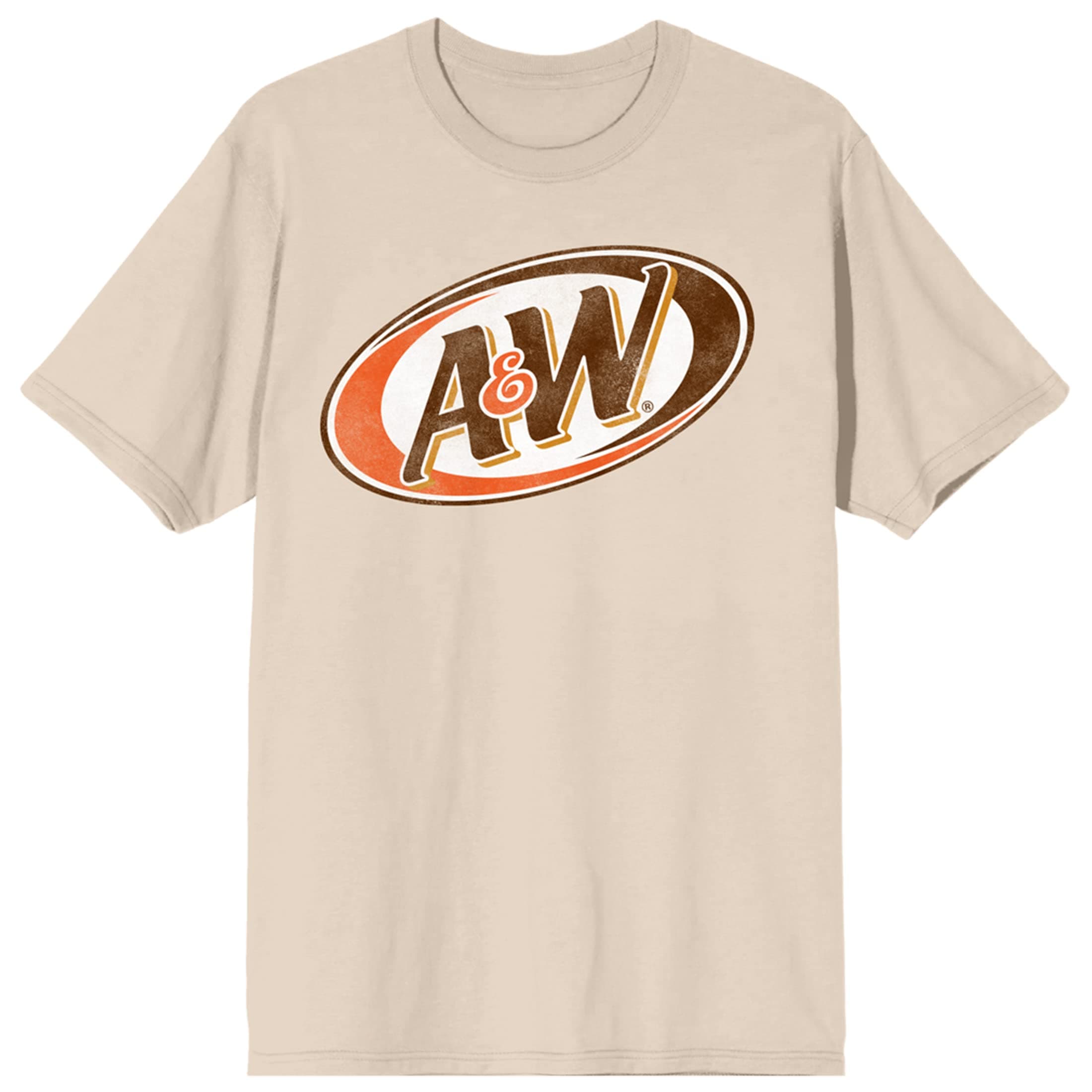 BioworldA&W Vintage Logo Unisex Natural T-Shirt