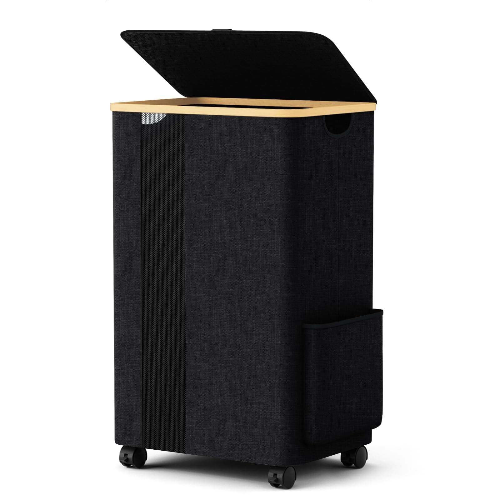 BlissTotes Laundry Baskets 75L Black1