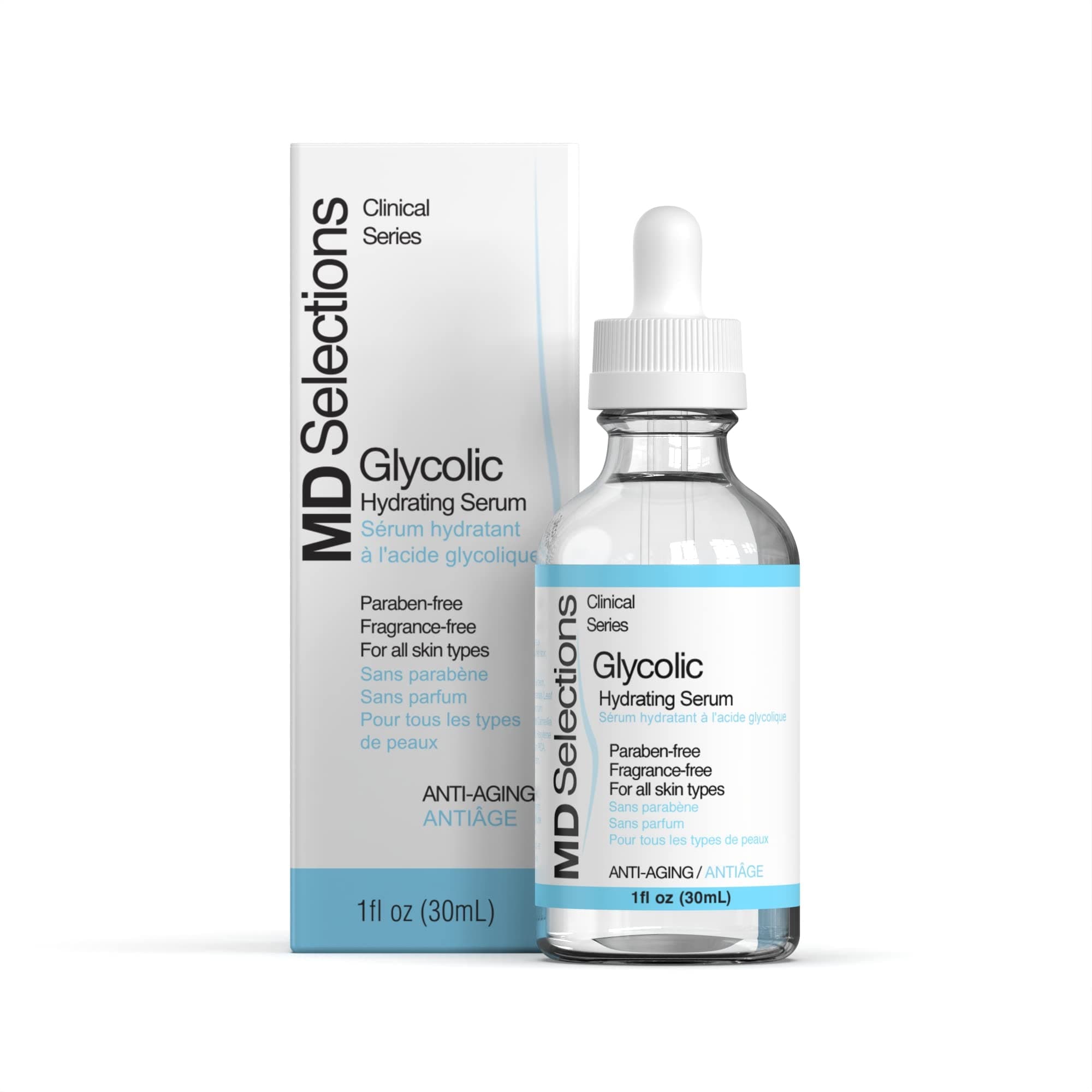 Glycolic Acid Serum | Advanced Glycolic Acid Exfoliating Treatment | Ultra Hydrating | 1 fl. oz.