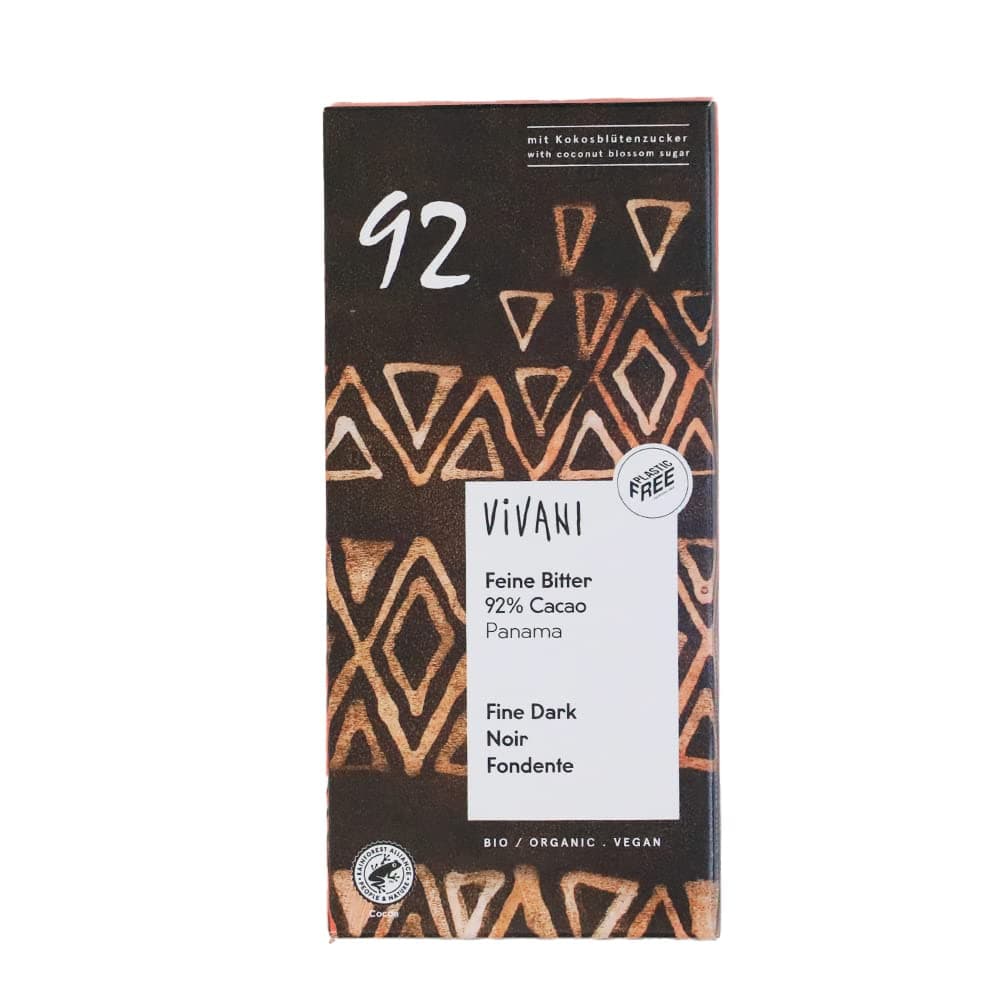Dark Panama 92% Cocoa 80g
