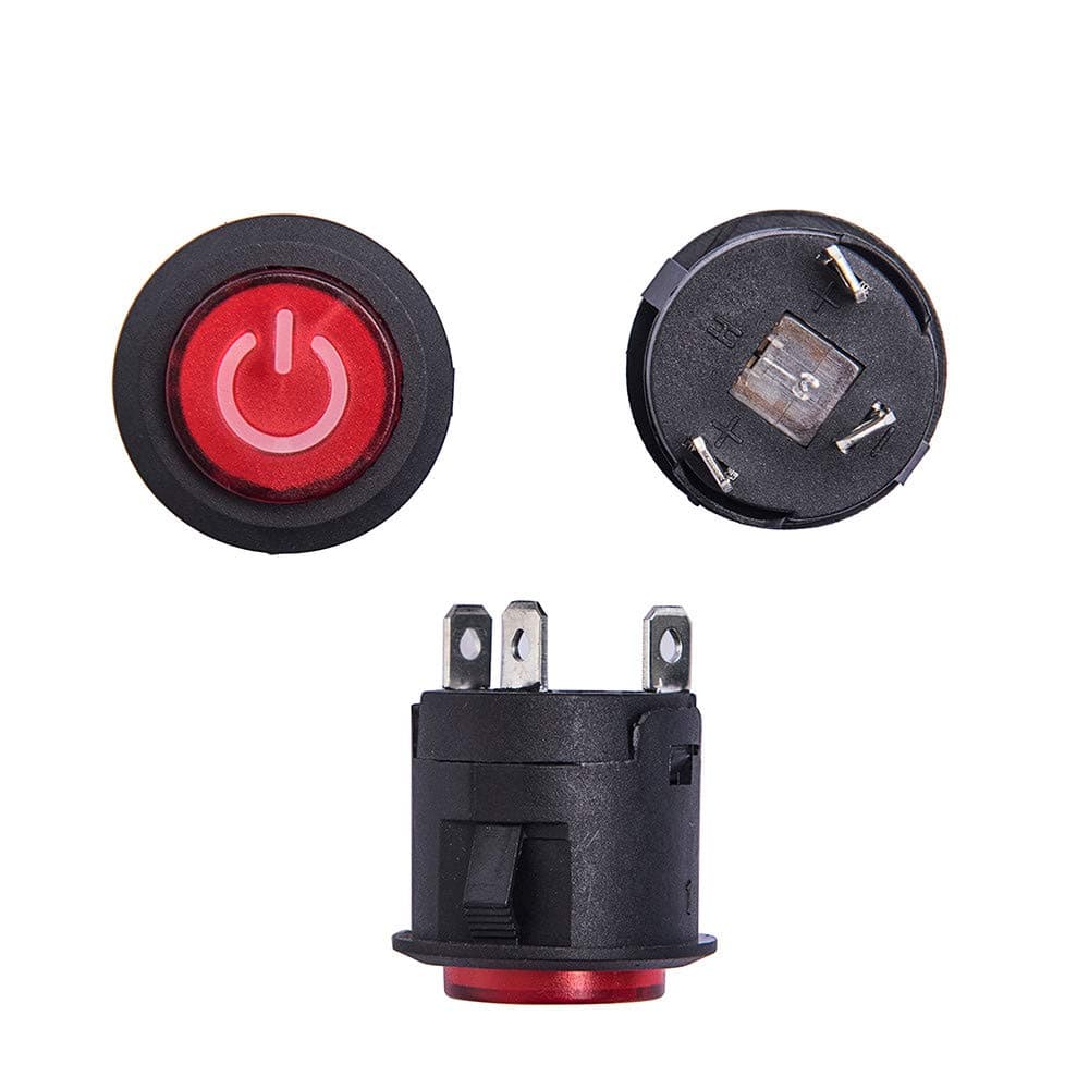 A Key Starts The Power Switch Button Start Switch Accessory for Kids Powered Ride on car Children Electric Ride on Toys Replacement Parts