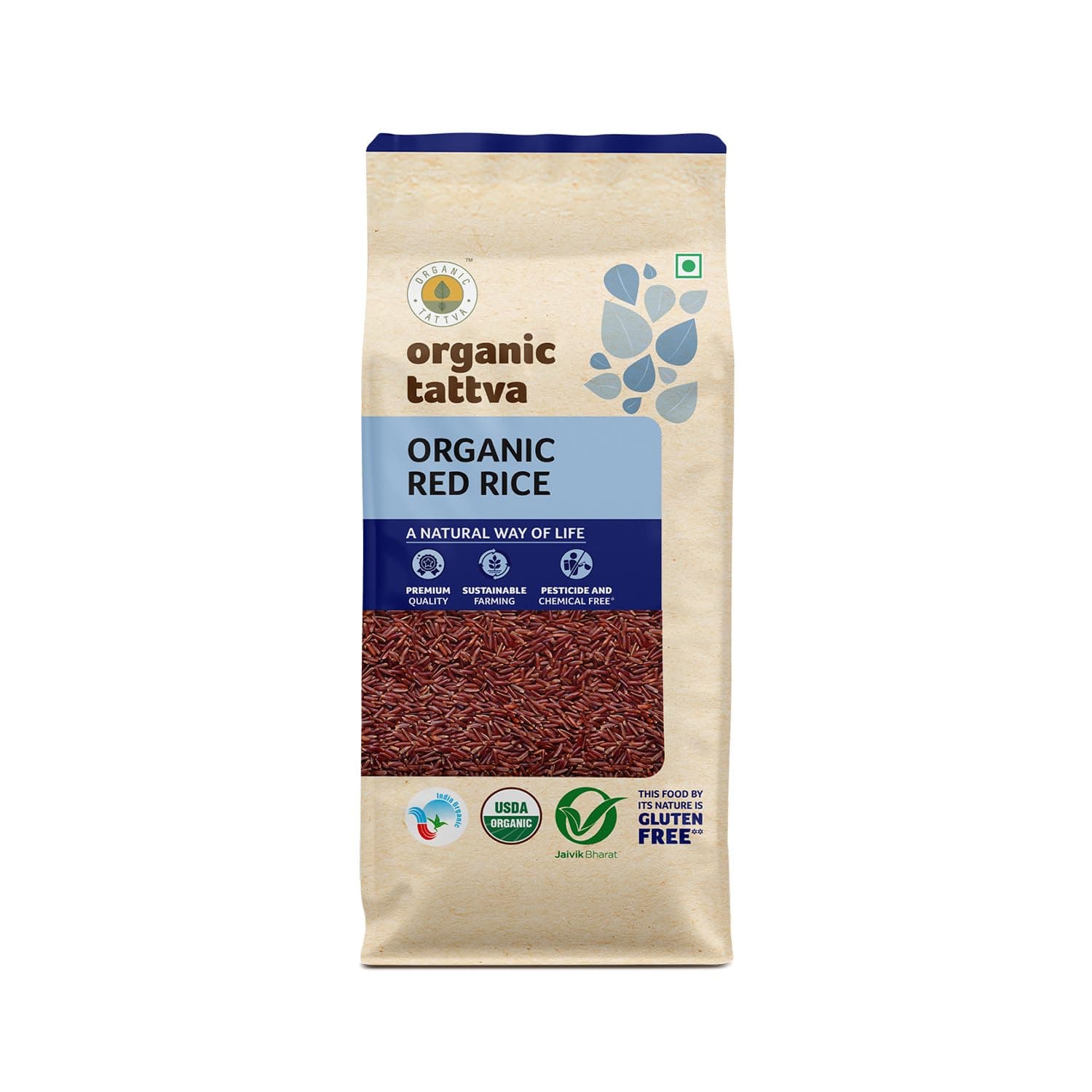 Organic Tattva Organic Red Rice 1 kg