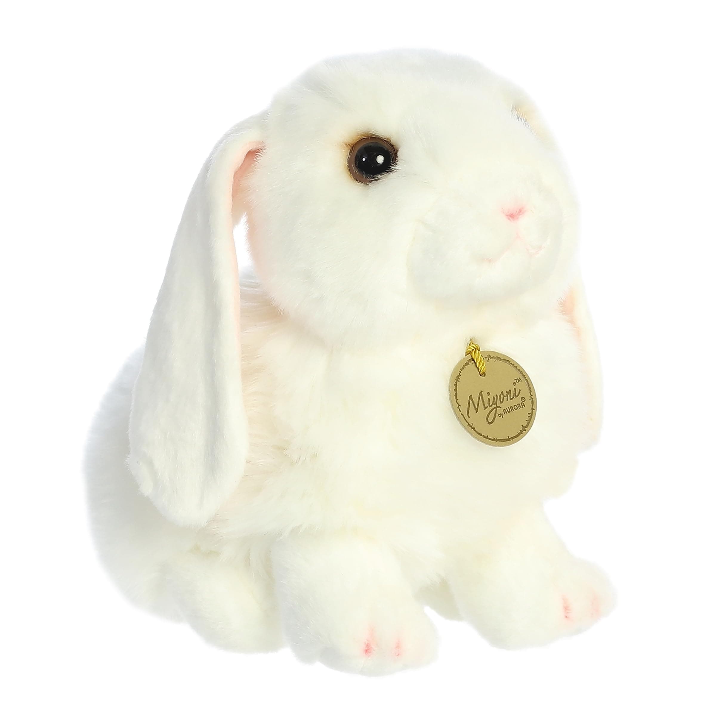 World Miyoni Lop Eared Bunny Plush, 9"