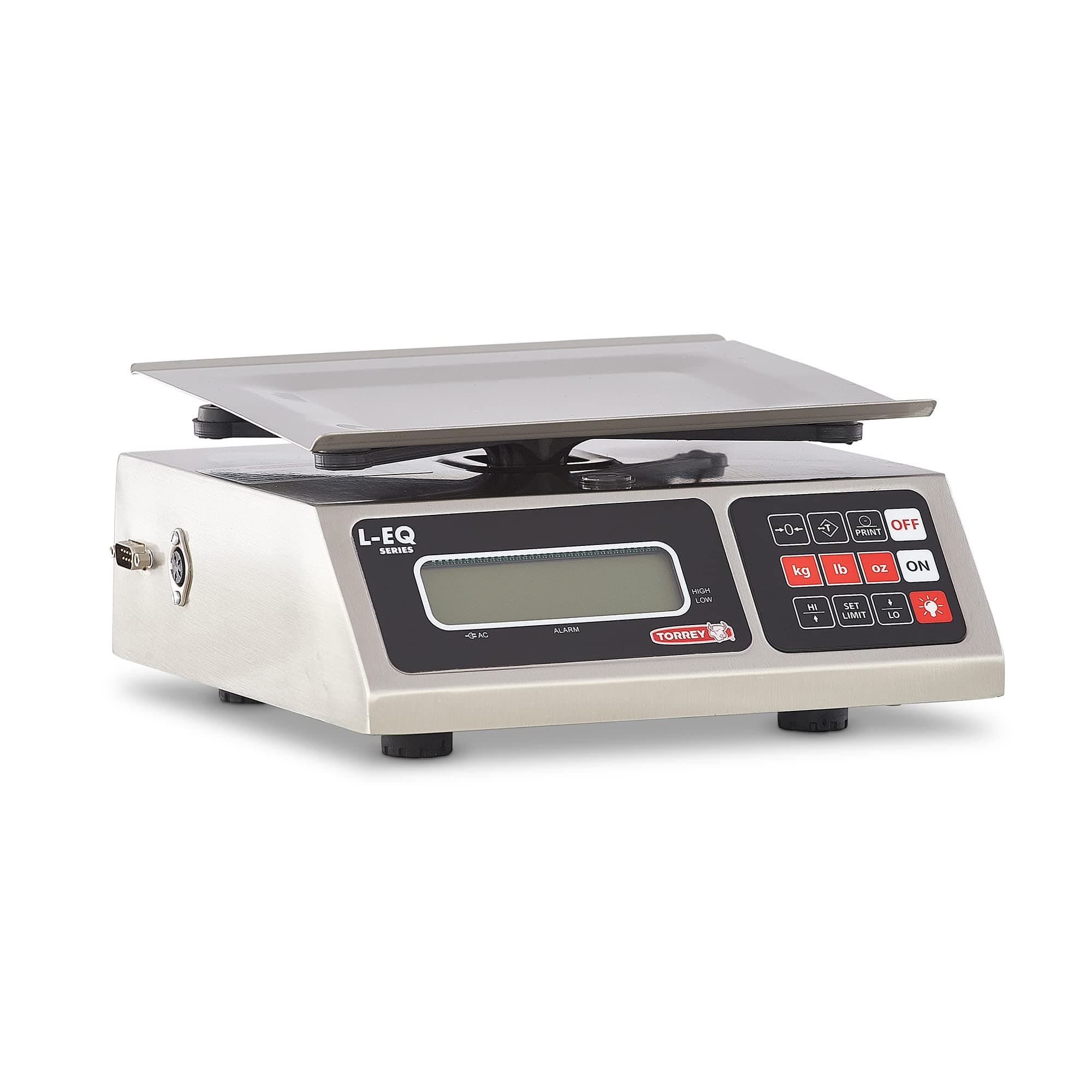 TORREY LEQ 5/10 High Precision Digital Portion Control Scale, Stainless Steel Construction, 5 kg/10 lb. Capacity by TORREY