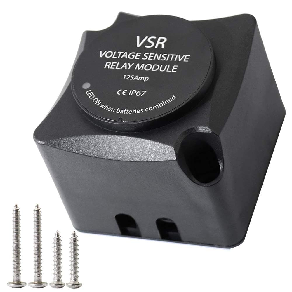 Voltage Sensitive Relay (VSR) module 125Amp-Automatic charing relay help avoid dead battery