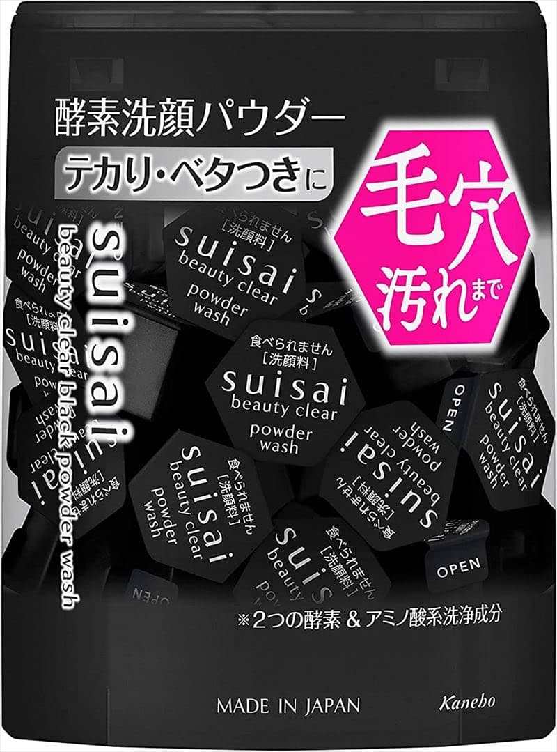 Kanebo Suisai Beauty Clear Black Face Wash Powder 0.4g - 32pieces