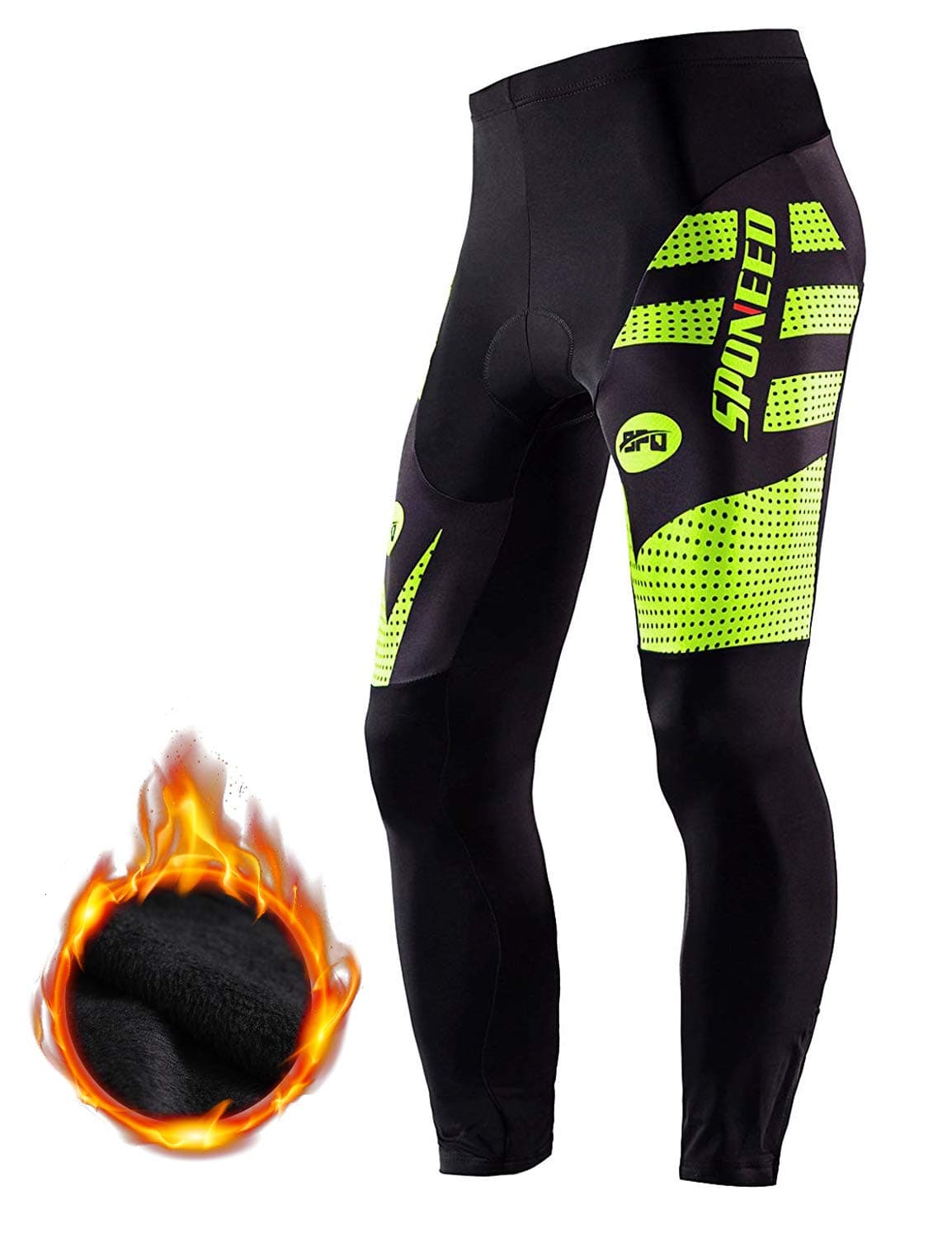 Men's Bicycle Pants 4D Padded Road Cycling Tights Leggings Outdoor Cyclist Riding Bike Wear