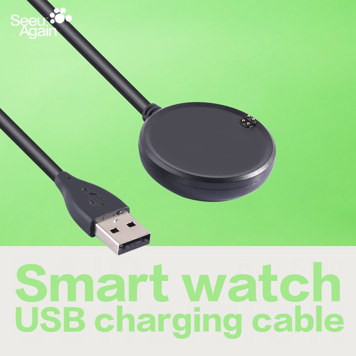 USB Charger Charging Cradle Dock Mount Station Data Cable Clip Power Adapter Replacement for Asus Zenwatch 3 WI503Q Fitness Smart Watch