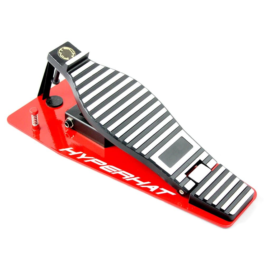 Pintech Percussion HH10CV-R Hyperhat Electronic Hi Hat Controller, Red