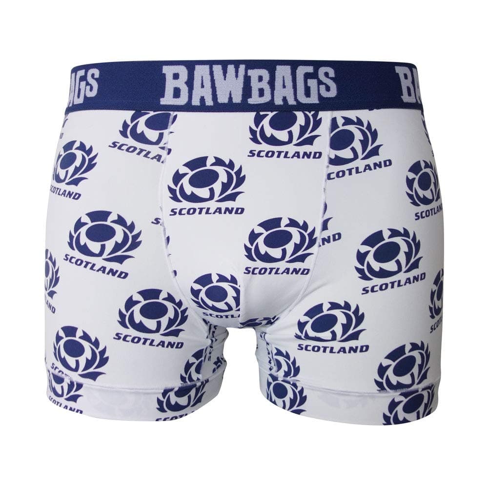 Bawbags Cool De Sacs Scotland Rugby Away Technical Boxer Shorts