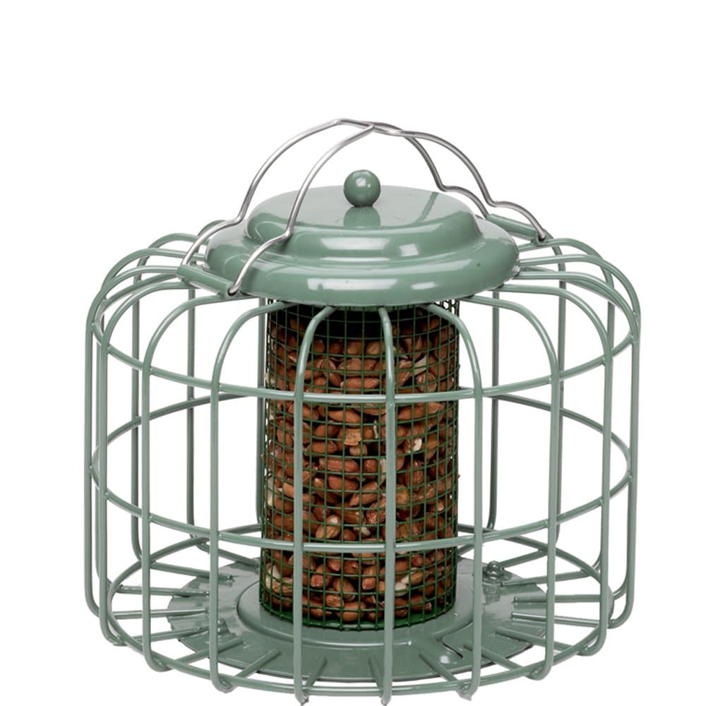 The Nuttery NT055 Round Peanut/Sunflower Seed Feeder, Mini