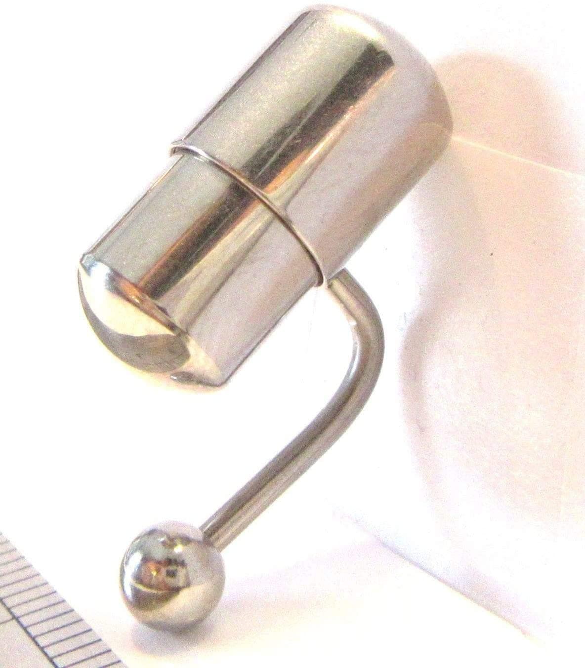 Stainless Surgical Steel Vibrating VCH Barbell Piercing Jewelry 14 Gauge