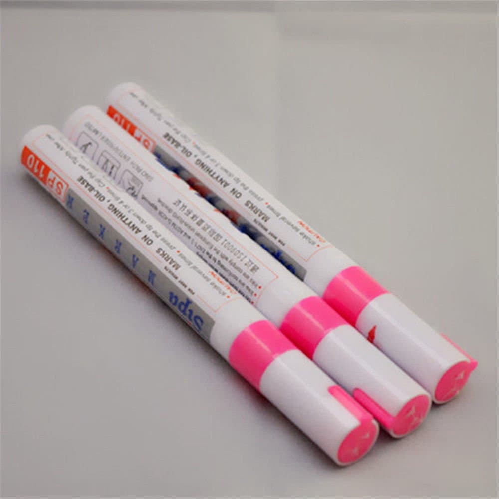 3Pcs Marker Paint Pen Tires Repair White Pen For Car Truck Motorcycle Tyre Tread