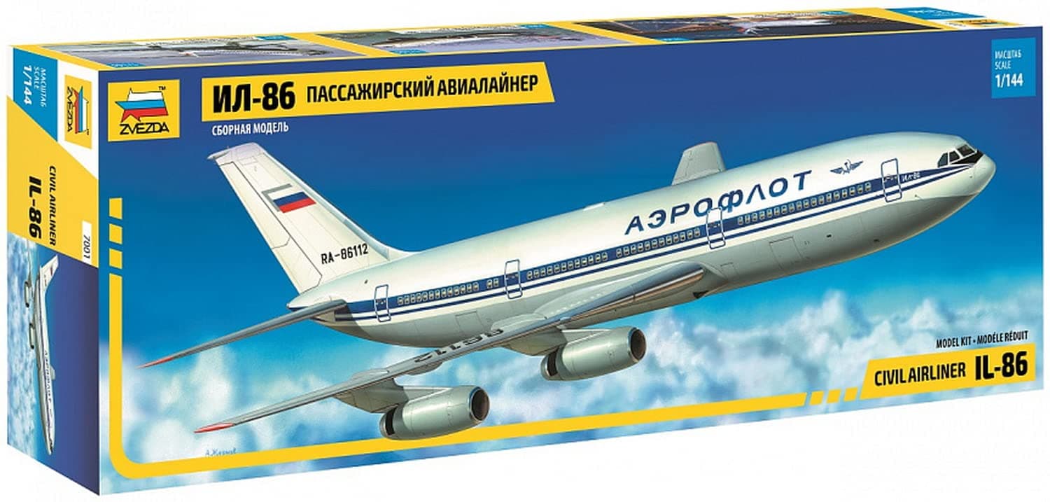 500787001 – 1:144 Passenger Aircraft Ilyushin IL-86