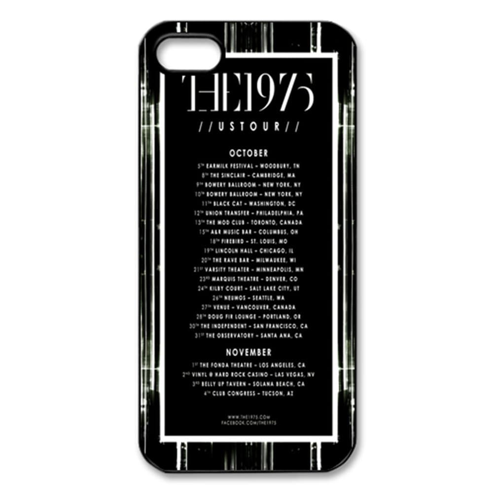 The 1975 Hard back cover Case fit for Apple Iphone 5 5s