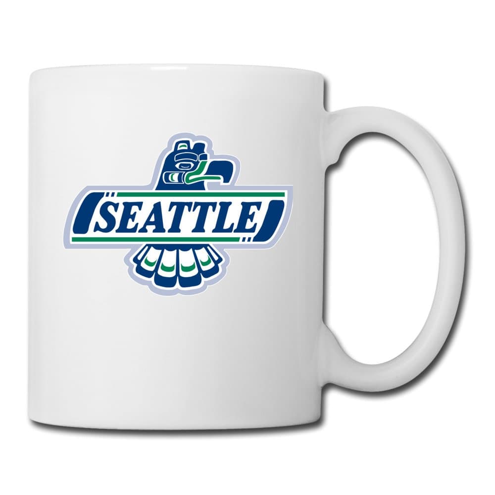 White SEATTLE THUNDERBIRDS Sab04Fl Ceramic Mug Cup 11oz Unisex Printed On Both Sides