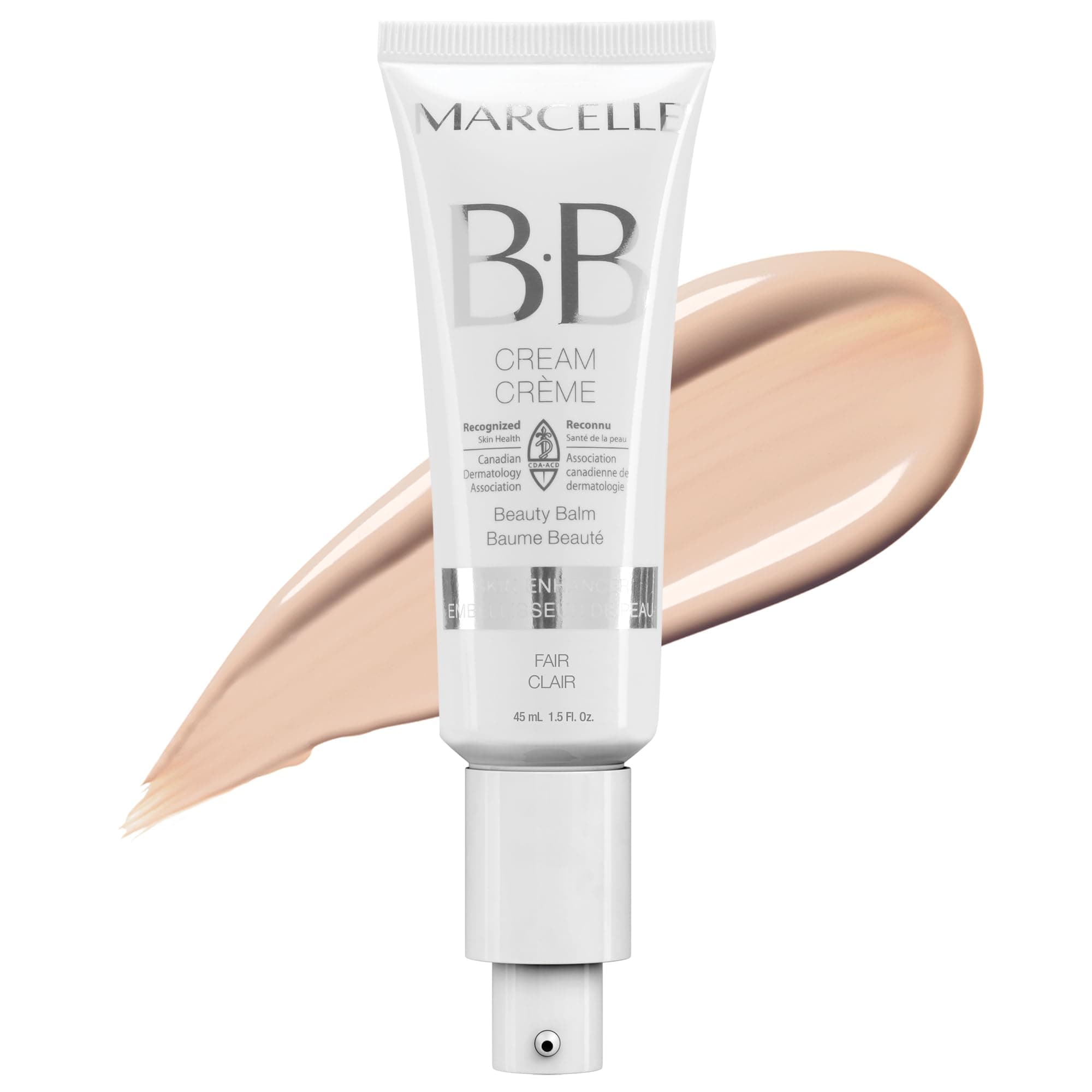 BB Cream Beauty Balm - Fair Tinted Moisturizer, Lightweight Hydration, Hypoallergenic, Non-Comedogenic, Fragrance & Oil-Free, Cruelty-Free, 45mL