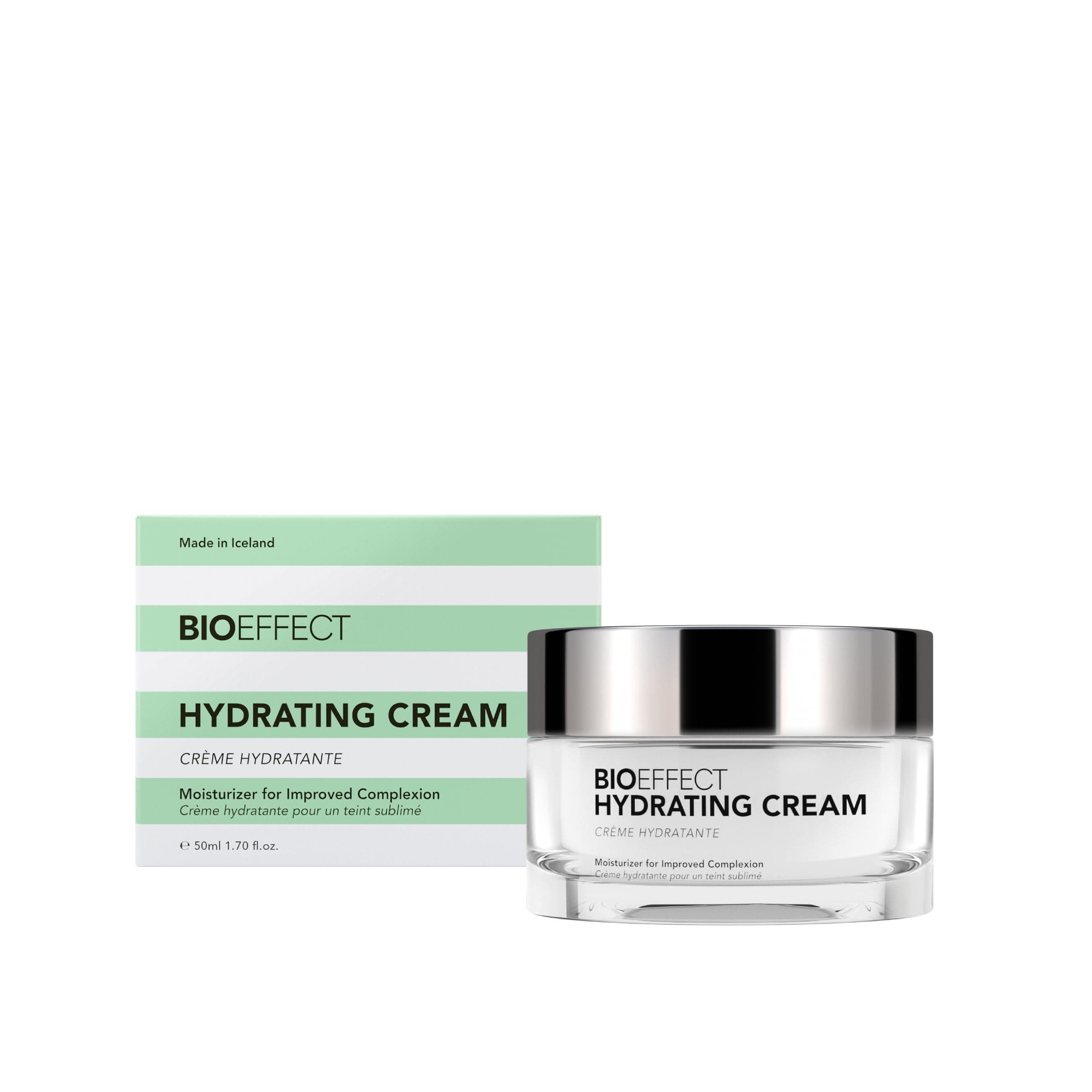 BIOEFFECT Hydrating Cream Moisturizer with Hyaluronic Acid, Plant-Based EGF and Antioxidants, an Anti-aging, Long-lasting Water Cream and Oil-free Facial Lotion that Boosts Moisture Levels (50 mL)