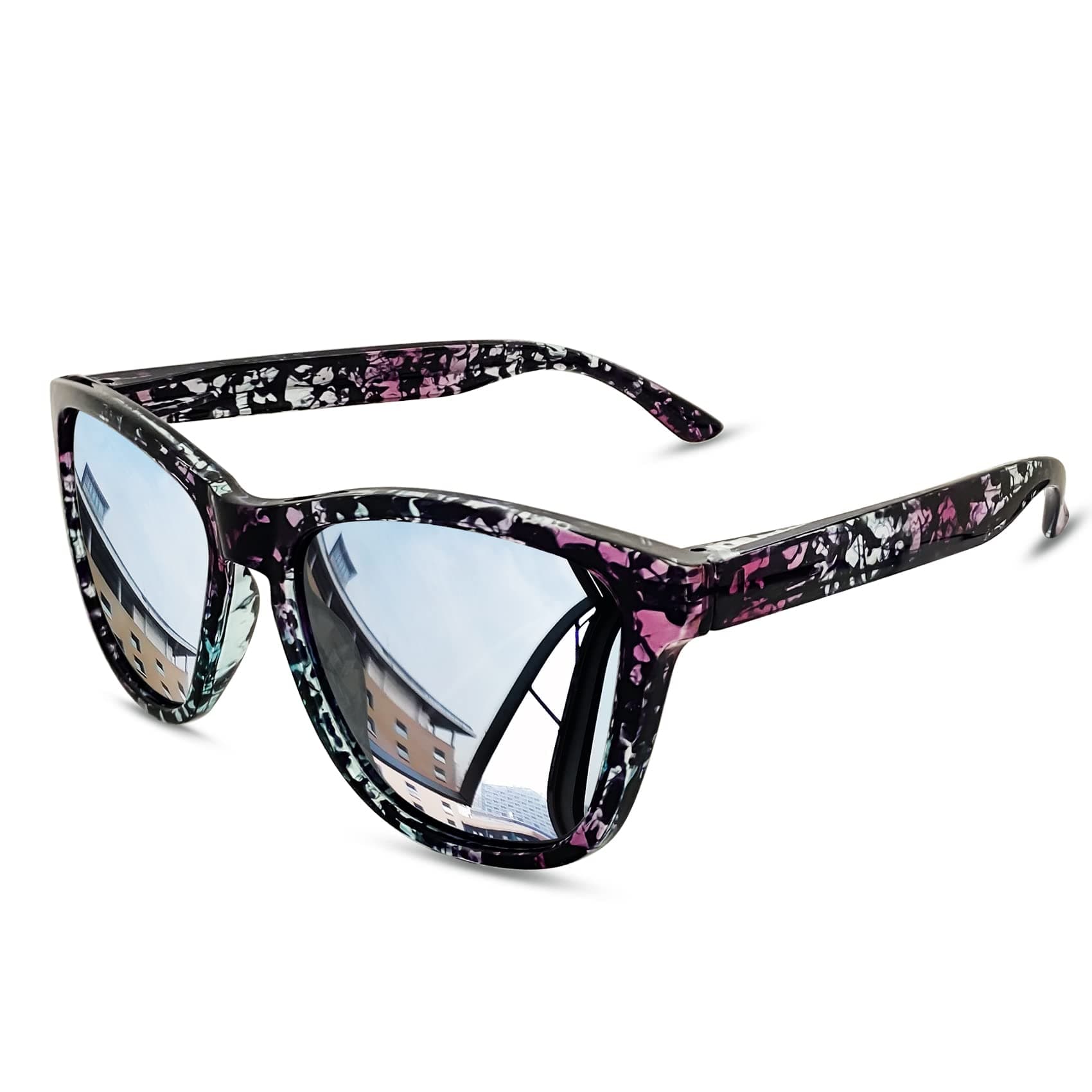 Silver mirrored sunglasses