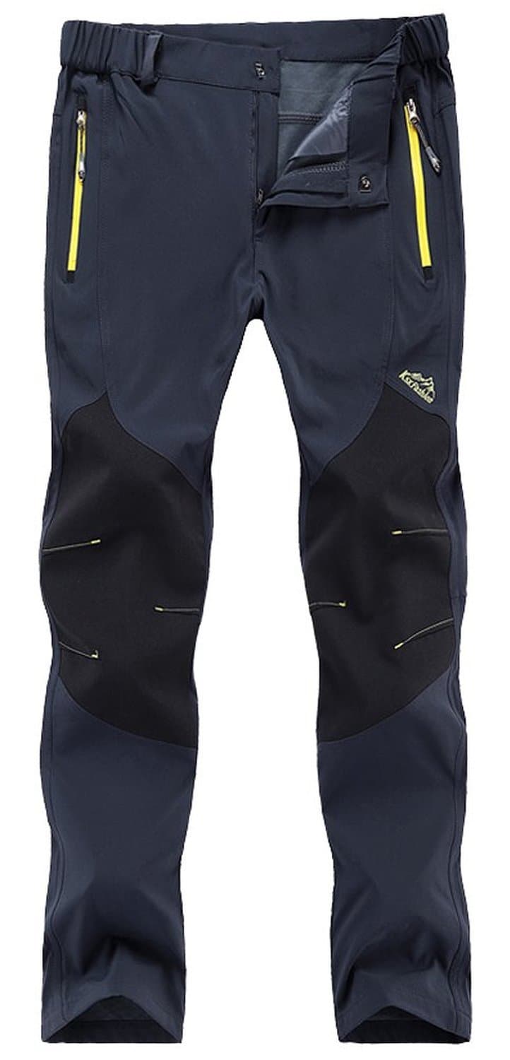 FunnySun Men's Outdoor Lightweight Quick Dry Slim Fit Hiking Camping Pants