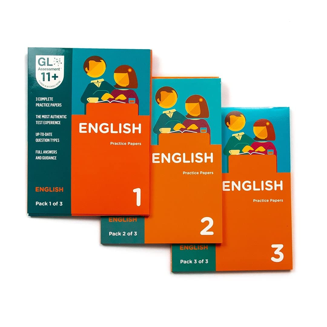 – GL Assessment 11 Plus Practice Papers 2025 All English Packs Bundle (3 Packs) | UK Exam Prep 11+ English Practice Papers | 11+ Practice Books Each Contain 3 Practice Papers Exam Guidance And Answers