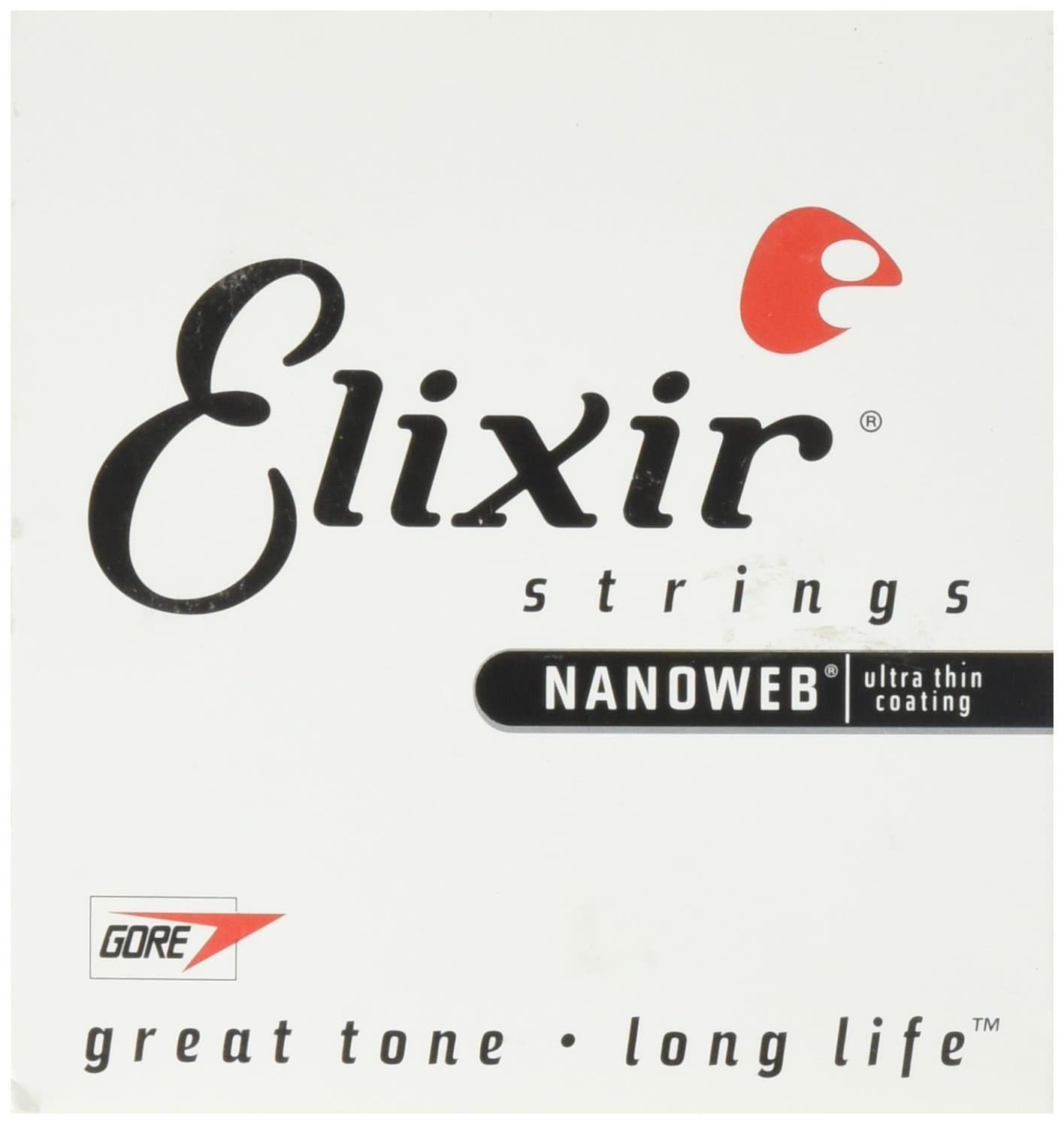Elixir® Strings Acoustic 80/20 Bronze Single String with NANOWEB® Coating (.070)