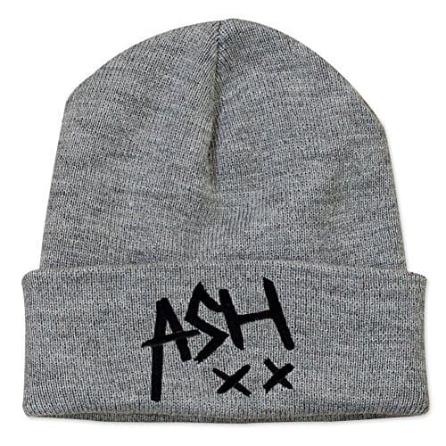 5sos ASH Xx Knit Beanie Ashton Winter Hat (GREY)