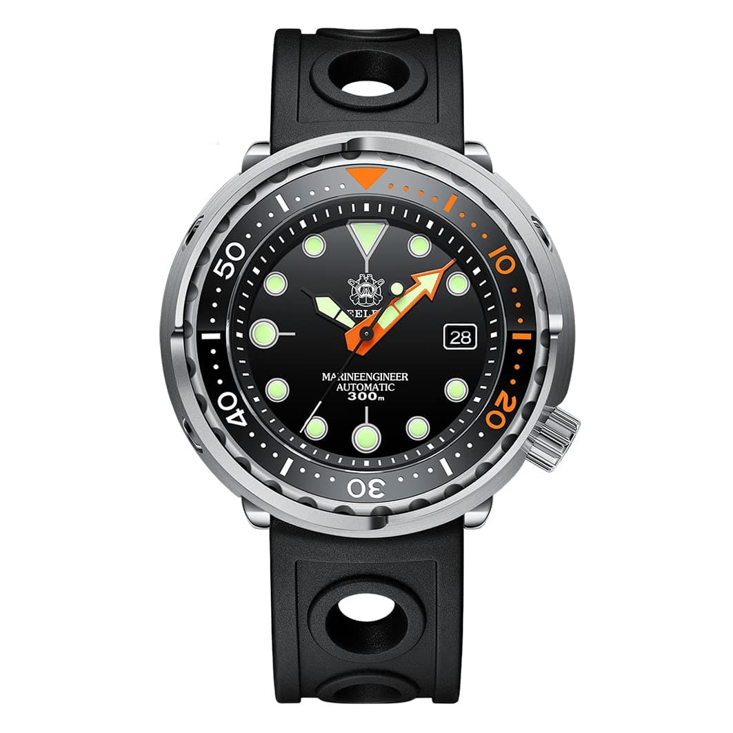 Steeldive 47.5mm NH35 Movement Stainless Steel Men Sport Watch 300M Waterproof Ceramic Bezel Automatic Dive Watch