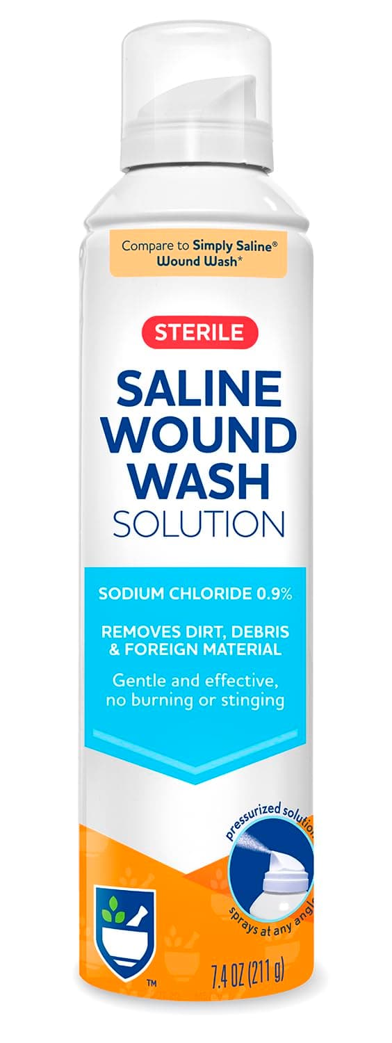 Rite Aid Pharmacy Sterile Saline Wound Wash Spray - 7.4 fl oz