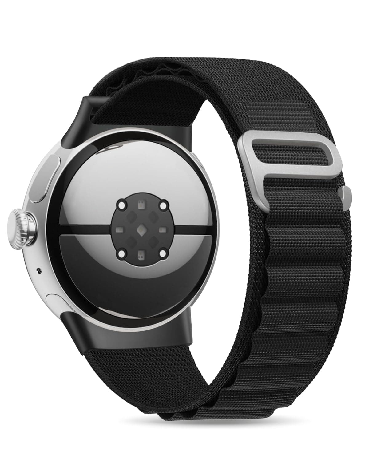 Alpine Loop Bands Compatible with Google Pixel Watch 3 45mm 41mm/Pixel Watch 2 Band/Google Pixel Watch Band - Upgraded Metal Lugs - Nylon Sport Straps for Men & Women