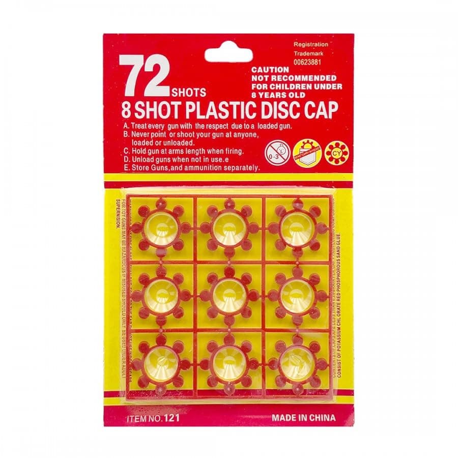 8 SHOT RING CAPS - 1080 SHOTS - 135 RINGS - Kids Cap Caps