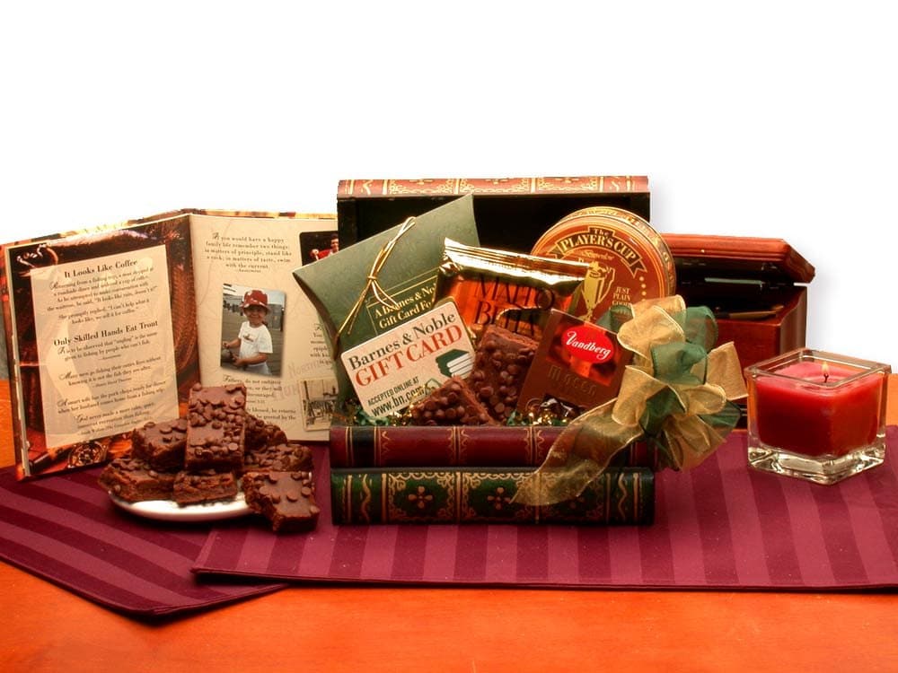 Book Lover Gift Book Lovers Gourmet Gift Basket