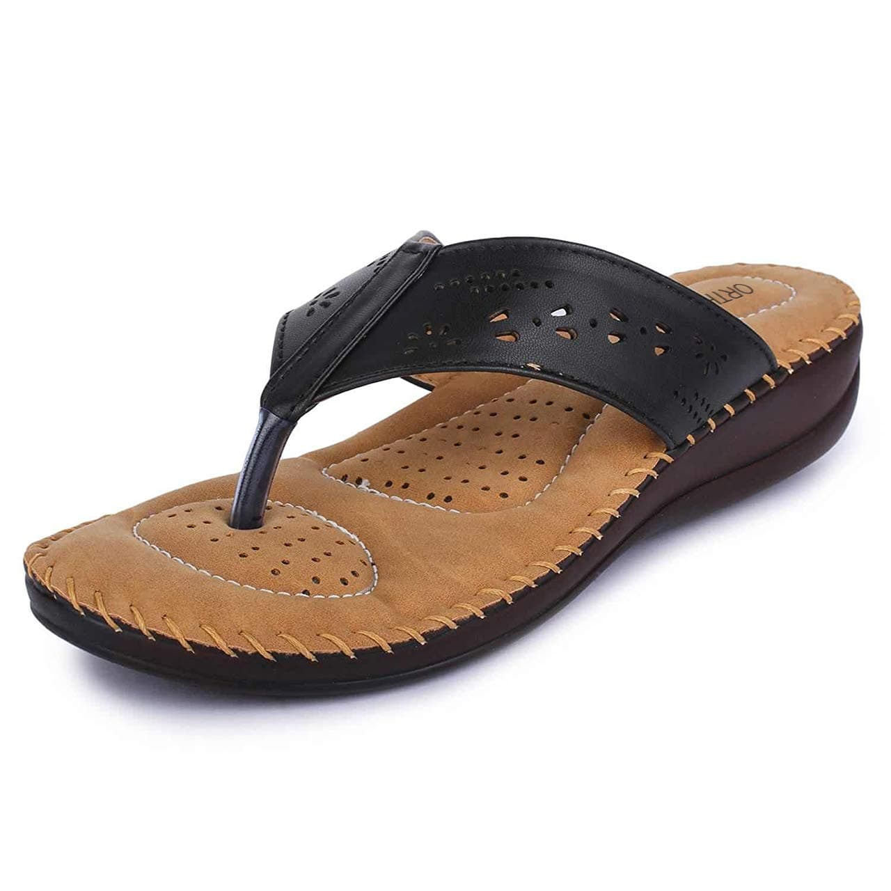 ORTHO JOY Extra Soft Women's Doctor Ortho Slippers/Flip-Flops