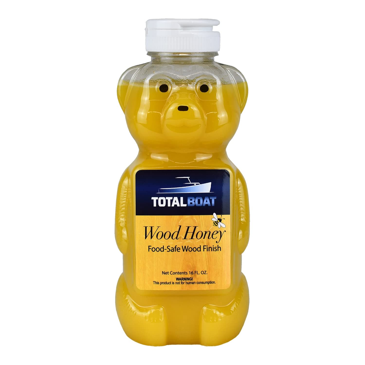 Wood Honey Food Safe Wood Finish - Wood Oil for Cutting Boards & Butcher Blocks (16 oz)