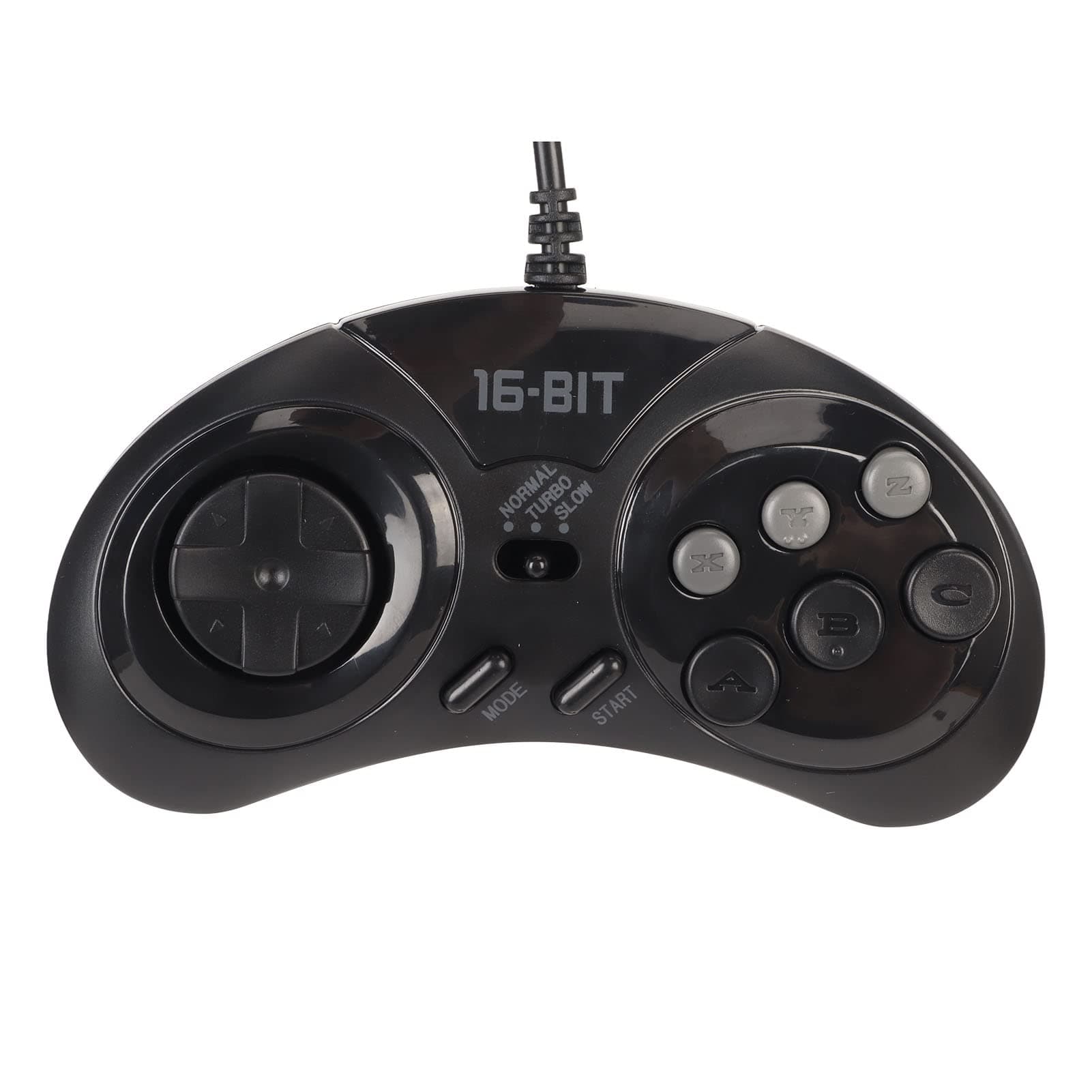 – Game Machine Controller, 16Bit Portable Ergonomic Handheld Classic Gamepad, 9 Pin Port