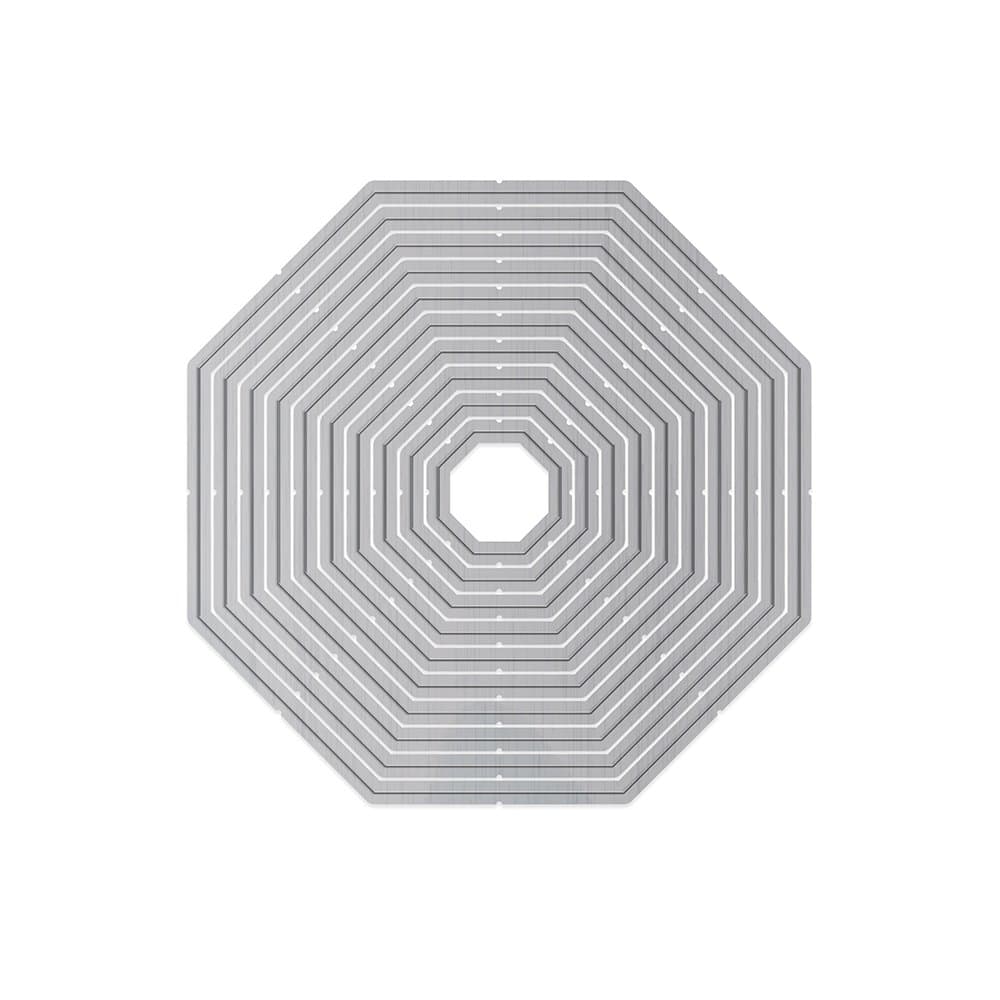 Tonic Studios Essentials Layering Basics Die Set-Octagon.8" to 4"