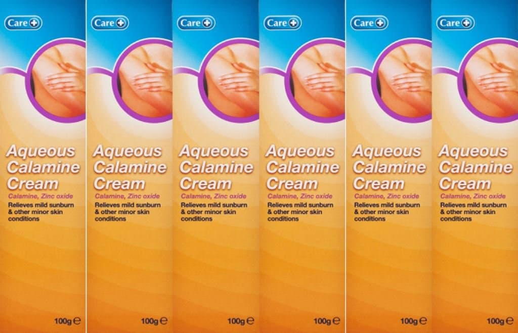Care Aqueous Calamine Cream 100g x 6 Packs