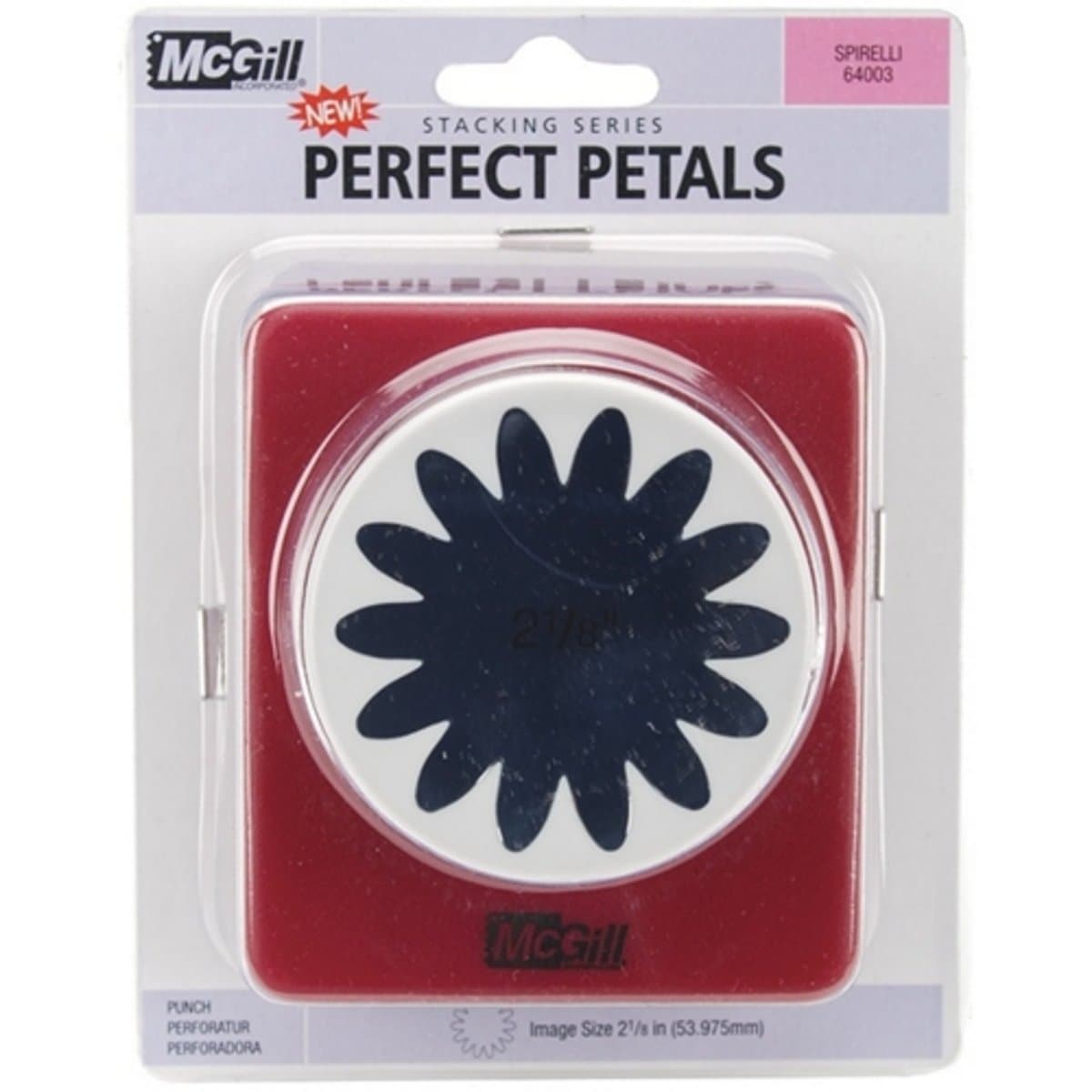 Mcgill Perfect Petals Stacking Punch, Spirelli 2.125-Inch