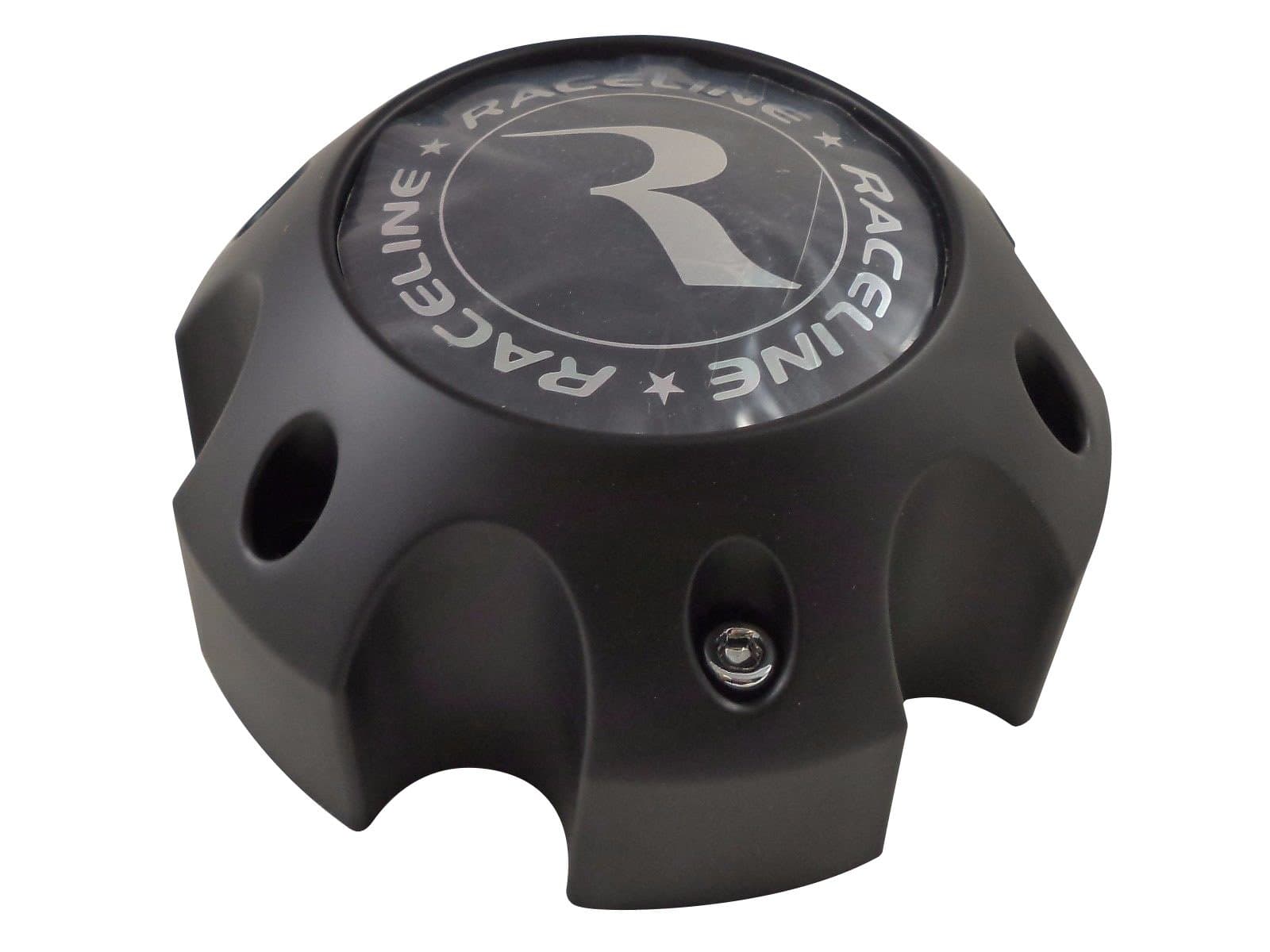 PD-CAPSX-P981-6H2 Wheels Flat Black Custom Wheel Center Caps (1 CAP) 6 LUG