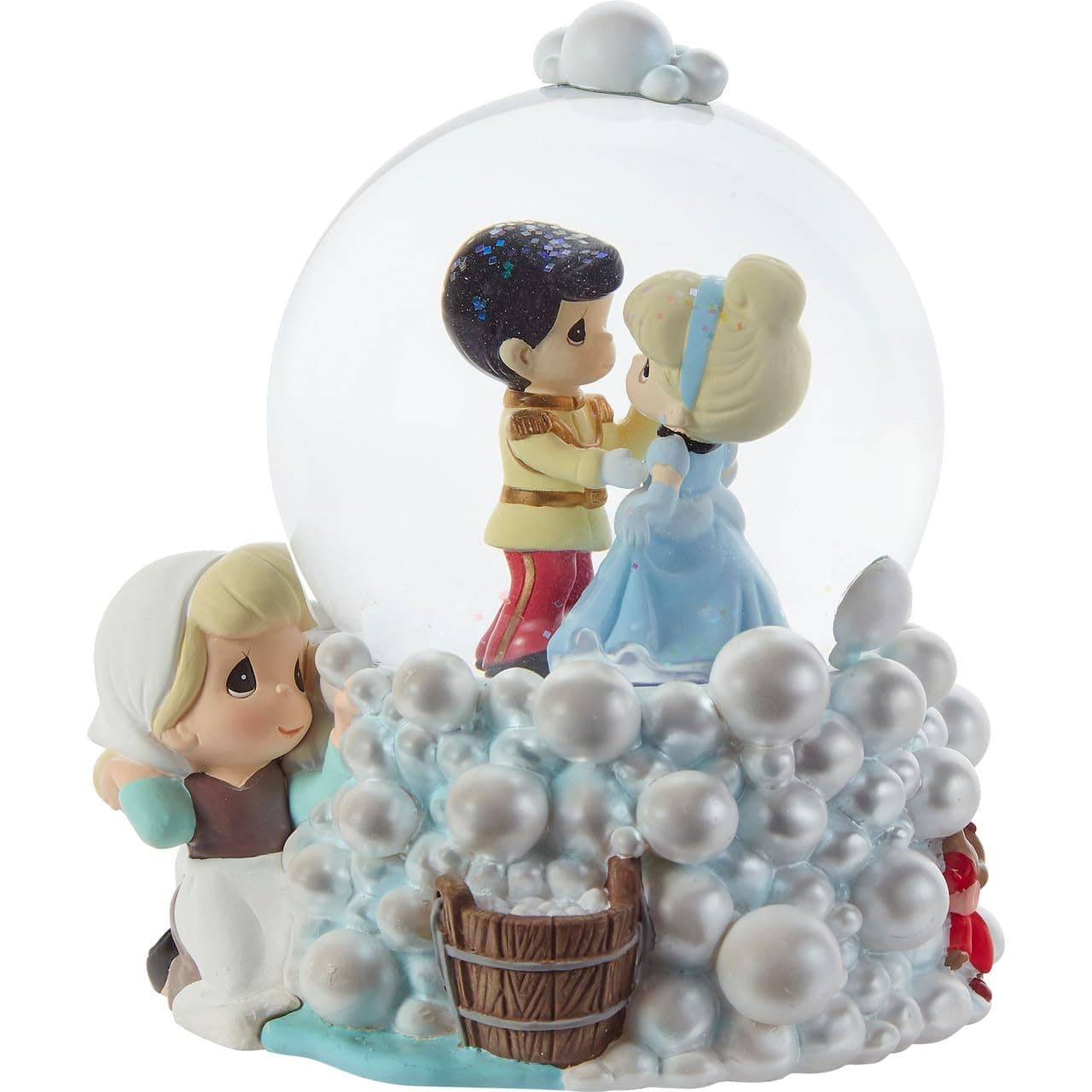 Precious Moments 201115 Disney Showcase Follow Your Dreams to Happily Ever After Cinderella Resin/Glass Musical Snow Globe