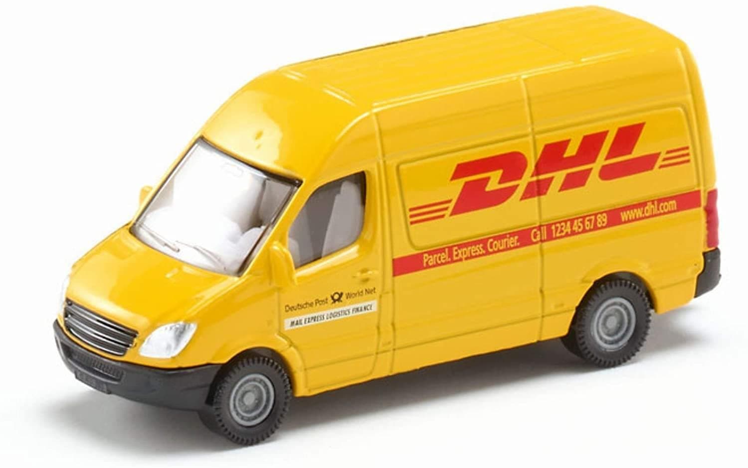 1085 Postal Cart Metal/Plastic Yellow DHL Look Versatile