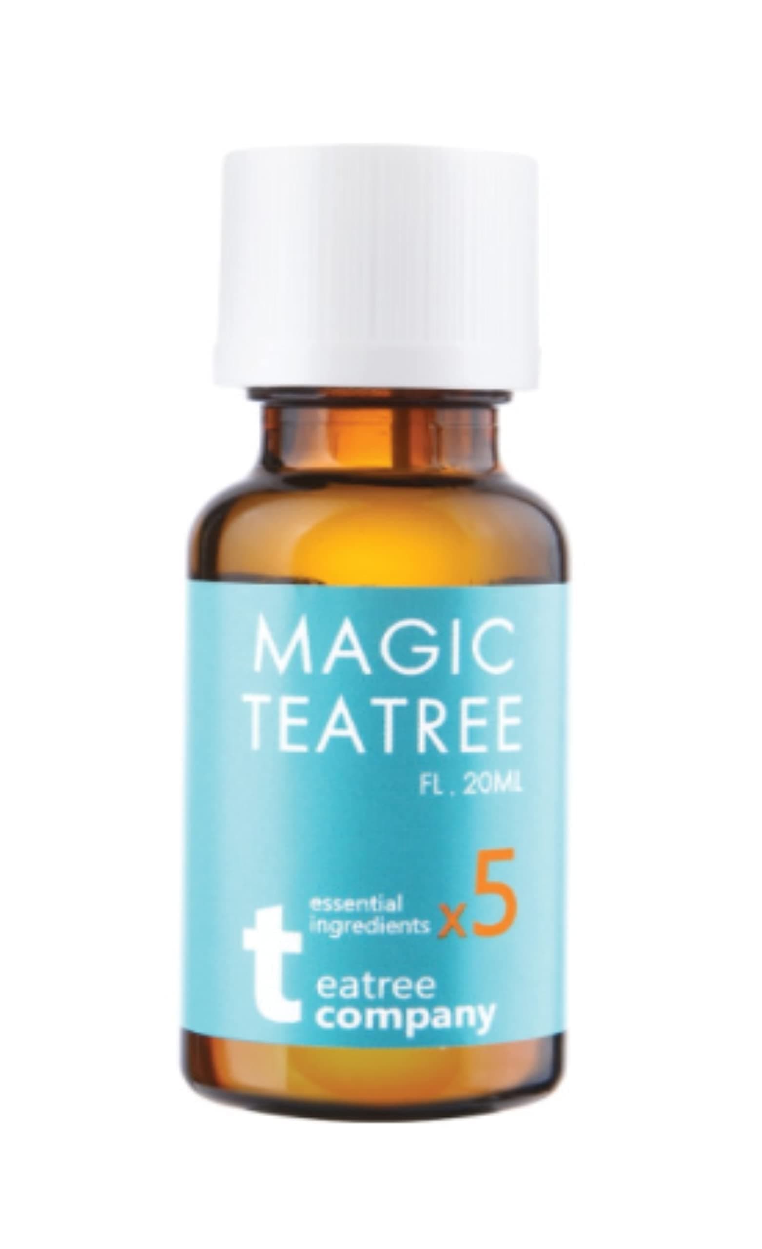 BLANC NATURE Magic Tea Tree Oil for Skin, Hair, Dry Scalp, Nail, Aromatherapy / 5x High Concentration / EWG Green Grade / Daily special care / 20 ml