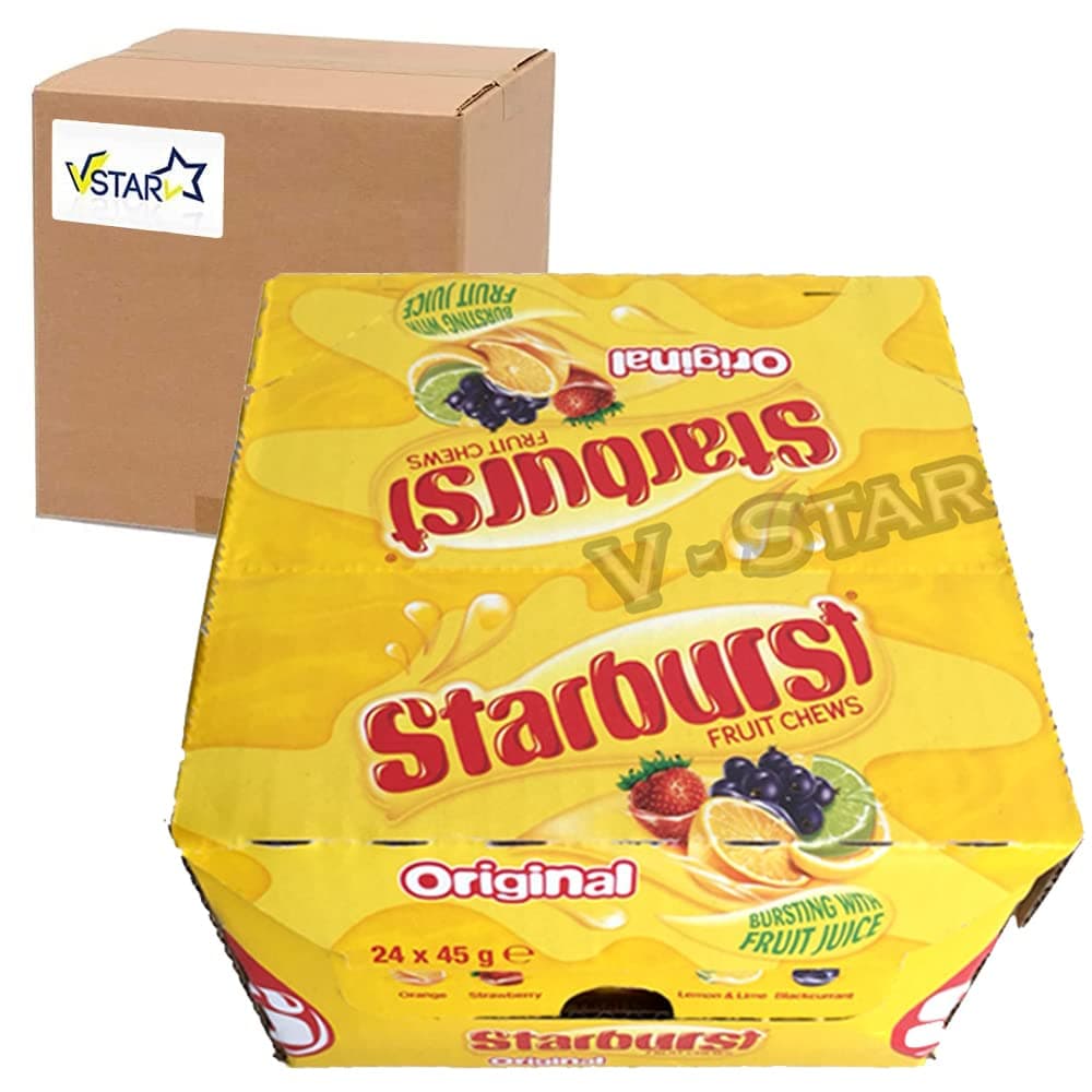 Starburst Fruit Chews (Pack of 24 X 45g)