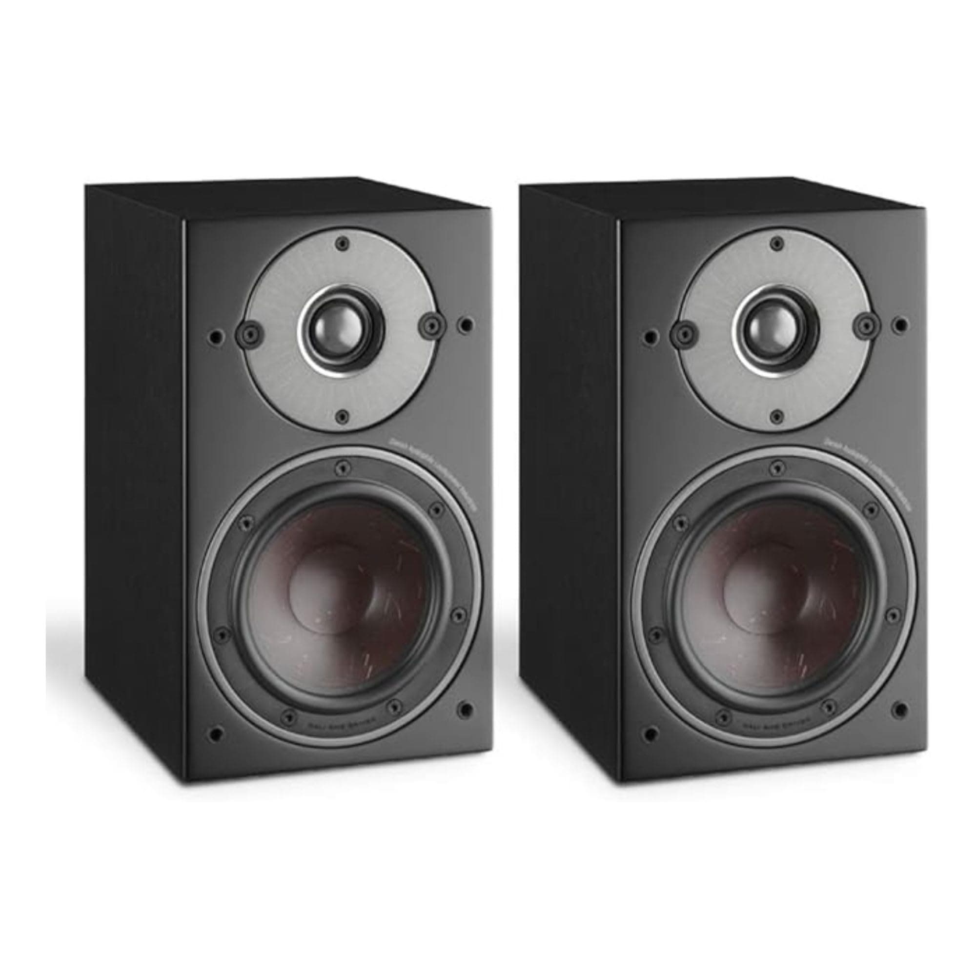 Oberon 1 Bookshelf Speakers, Black Ash (Pair)