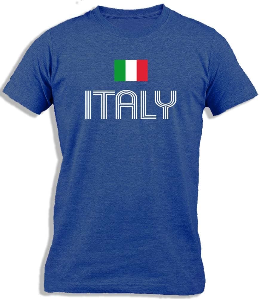 Ay Cabron™ Italy With Flag | Italian Flag Cotton T-Shirt For Kids