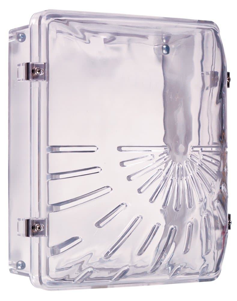 Safety Technology International, Inc. -1210D Horn/Strobe Damage Stopper and Open Backbox with Conduit Knockout for Signal Units