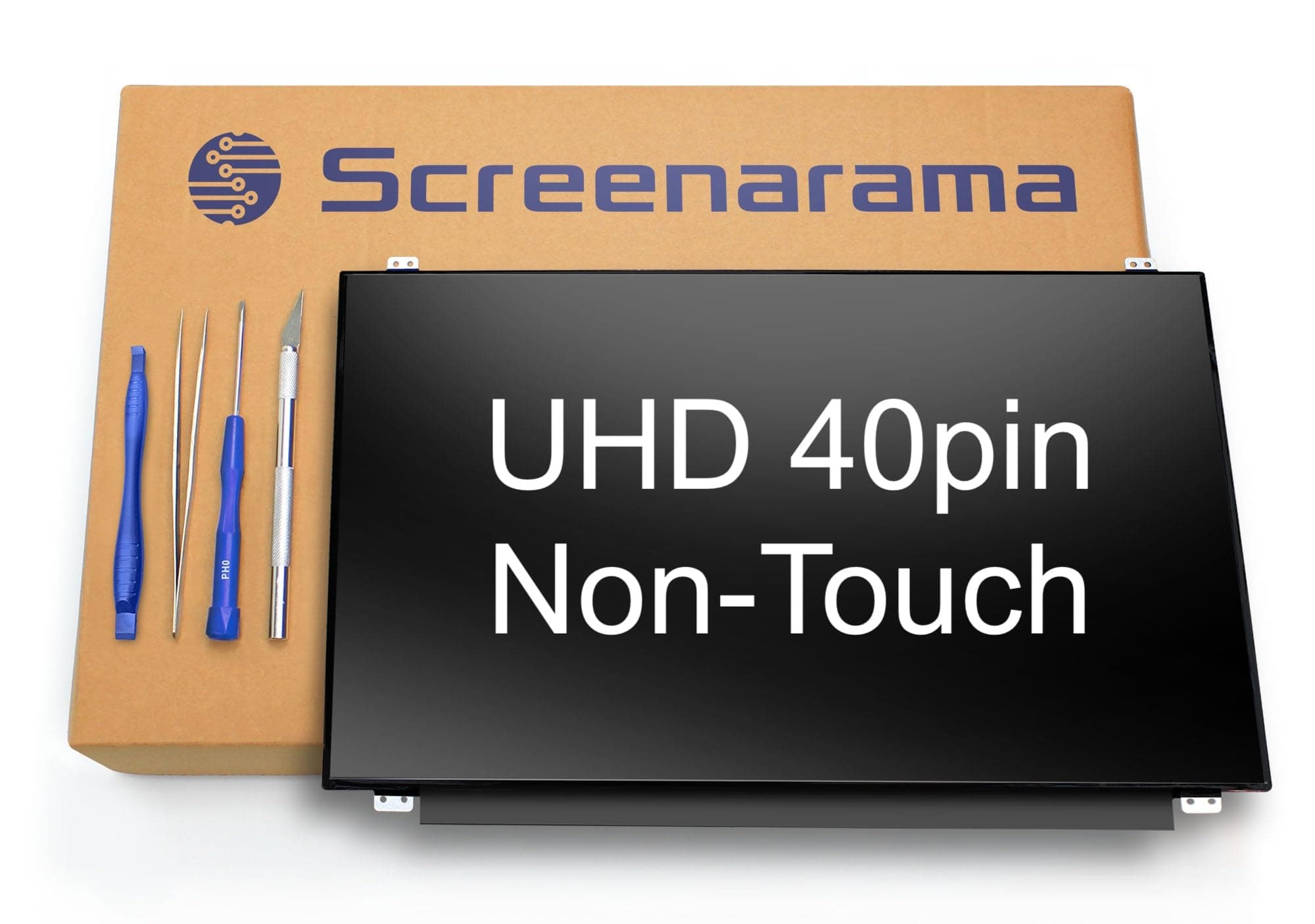 SCREENARAMA New Screen Replacement for Lenovo Y50-70 20349, 4K 3840x2160, Matte, LCD LED Display with Tools