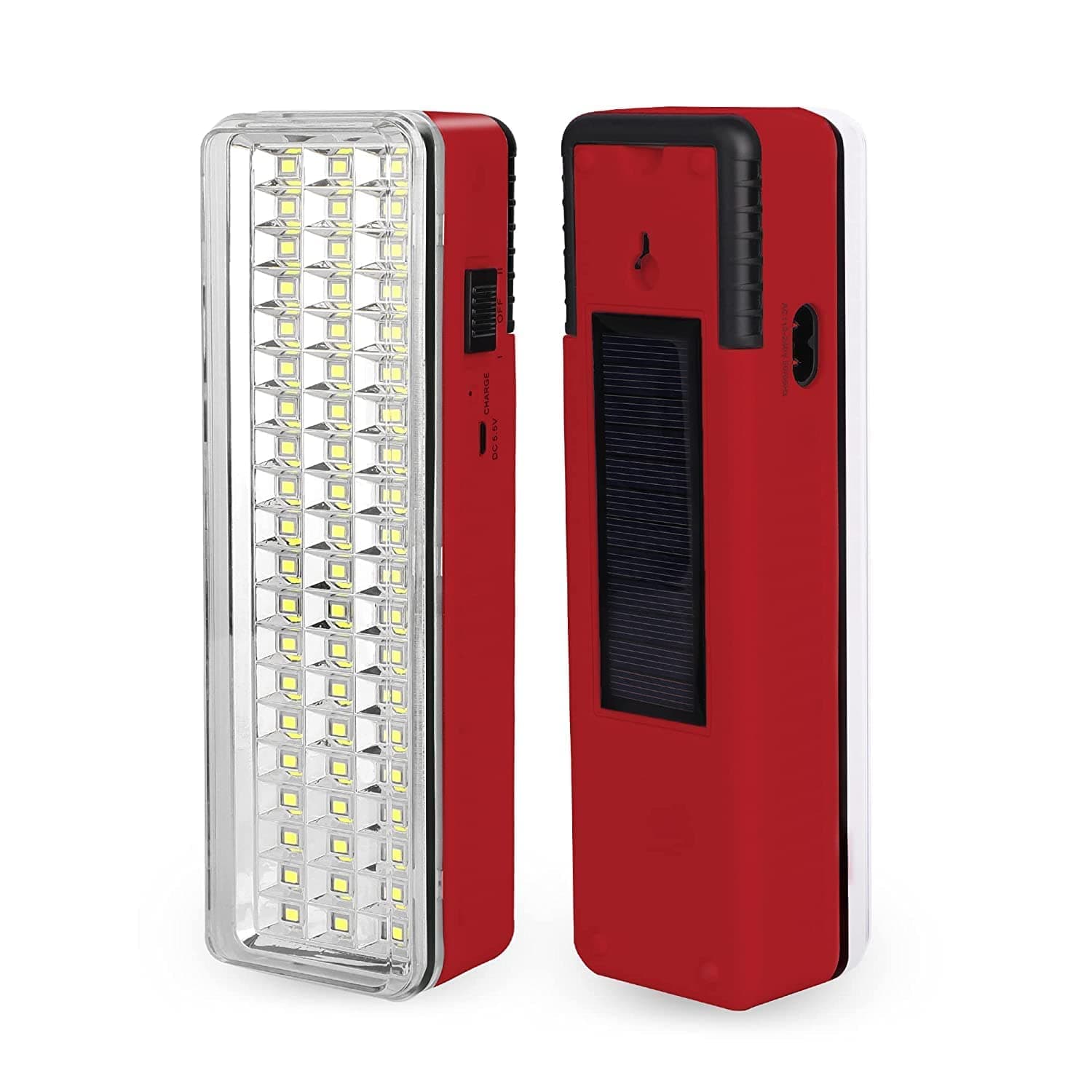 PAMPA 60 Hi-Bright SMD LED Rechargeable Electric Charging Emergency Light Lantern with 4V 2000 mAh Sealed Lead Acid Battery for Home Study Indoor Lantern Emergency Light