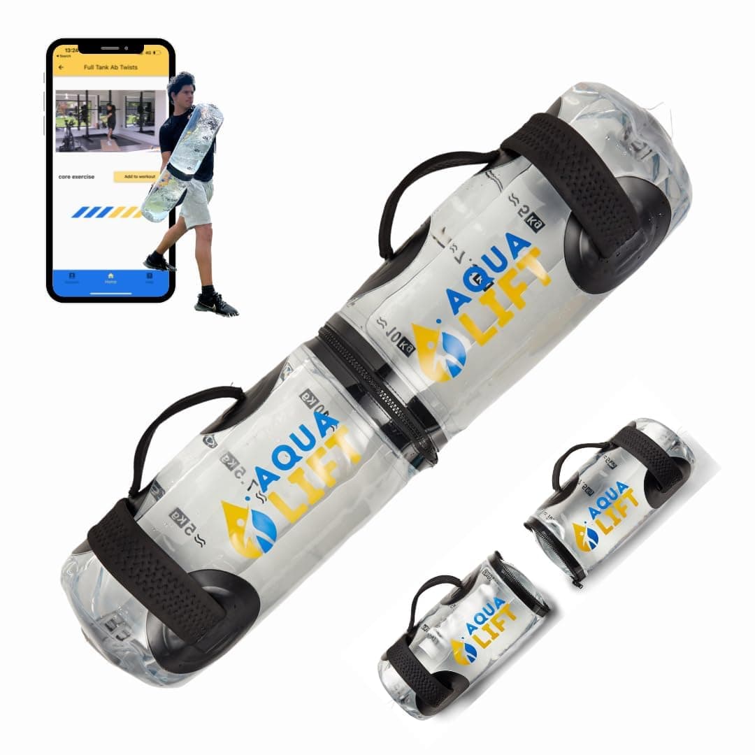 exercise training kit - Water filled weight - Portable, Adjustable, Ultimate workout device, Sandbag alternative